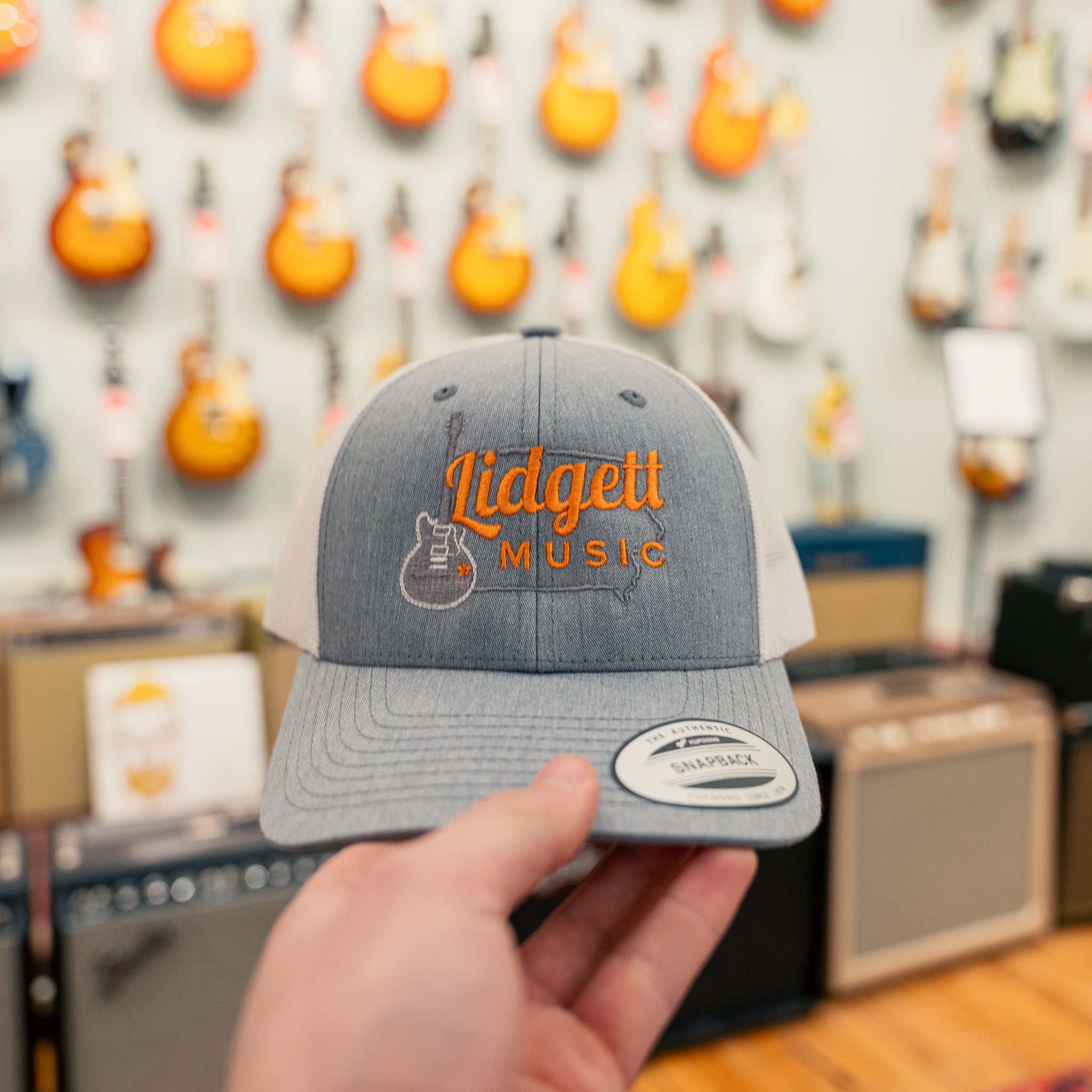 Lidgett Music Trucker Hat State Logo