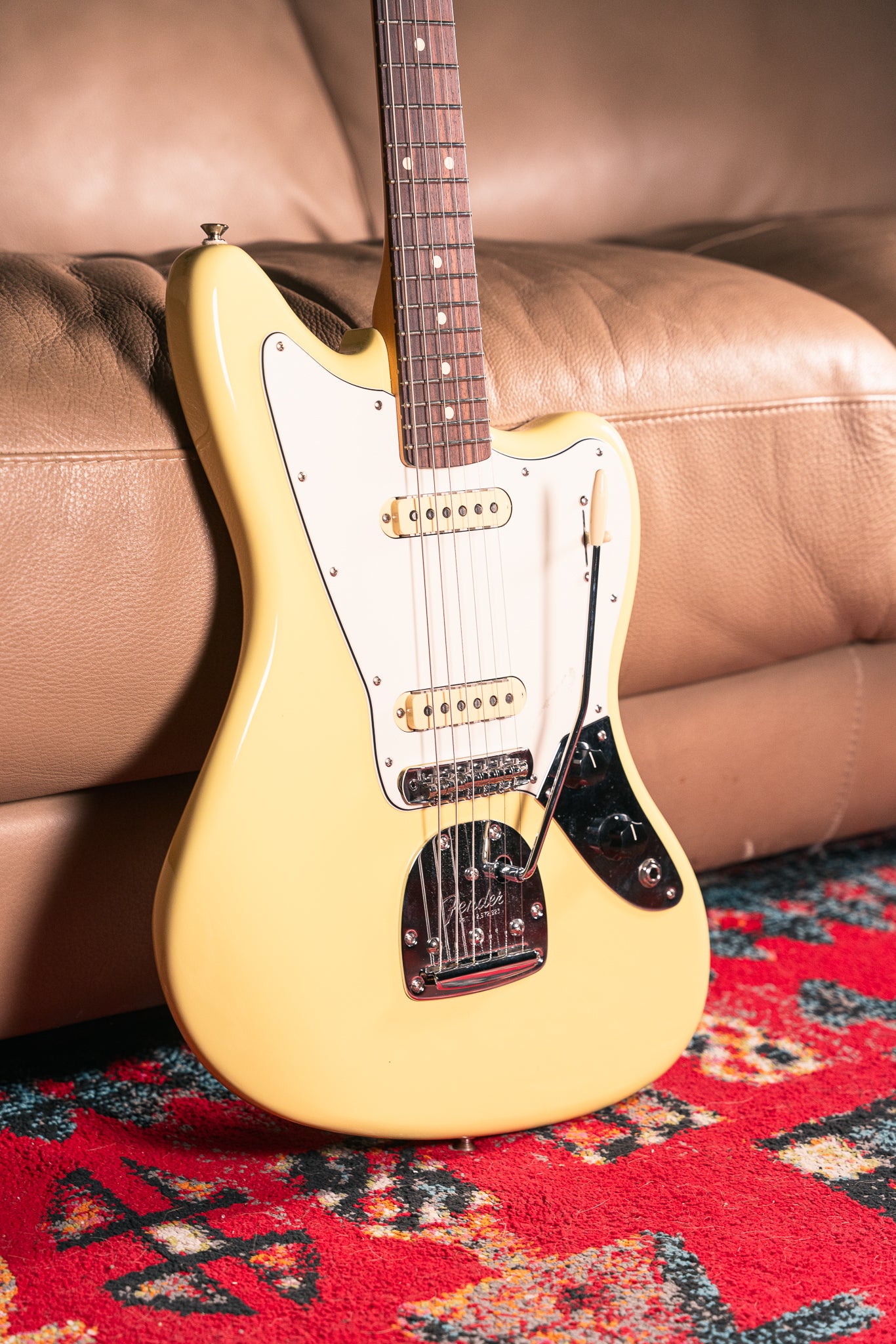 Fender Player II Jaguar in Hialeah Yellow, Pre-Owned