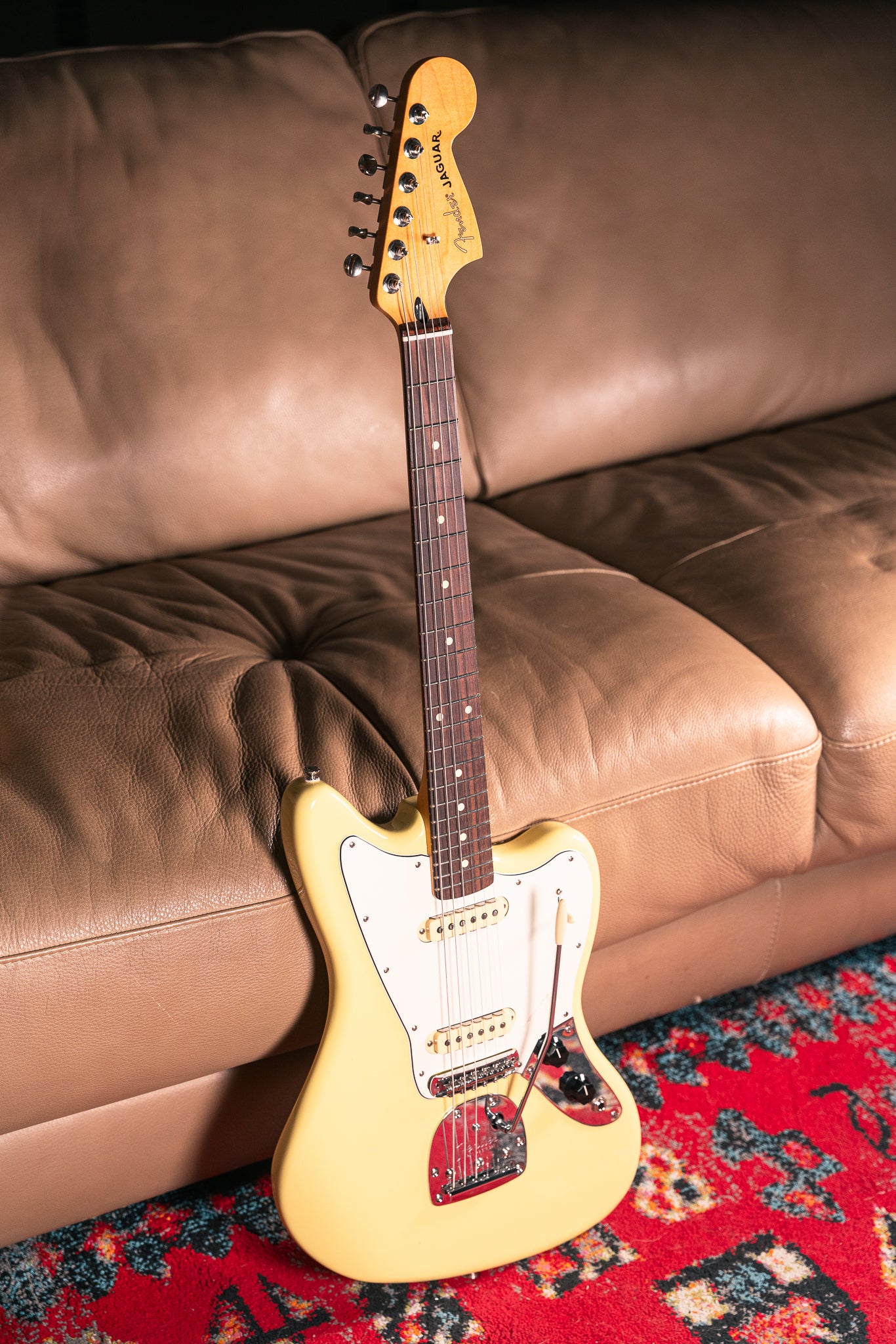 Fender Player II Jaguar in Hialeah Yellow, Pre-Owned