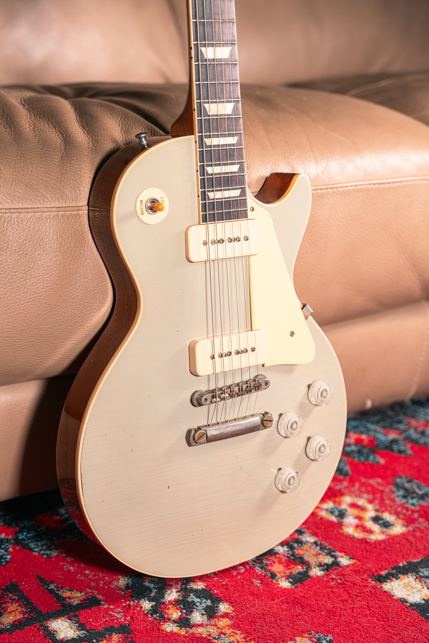 Gibson Custom 1955 NAMM Show Commemorative Edition Limited Les Paul Standard in Platinum, Pre-Owned