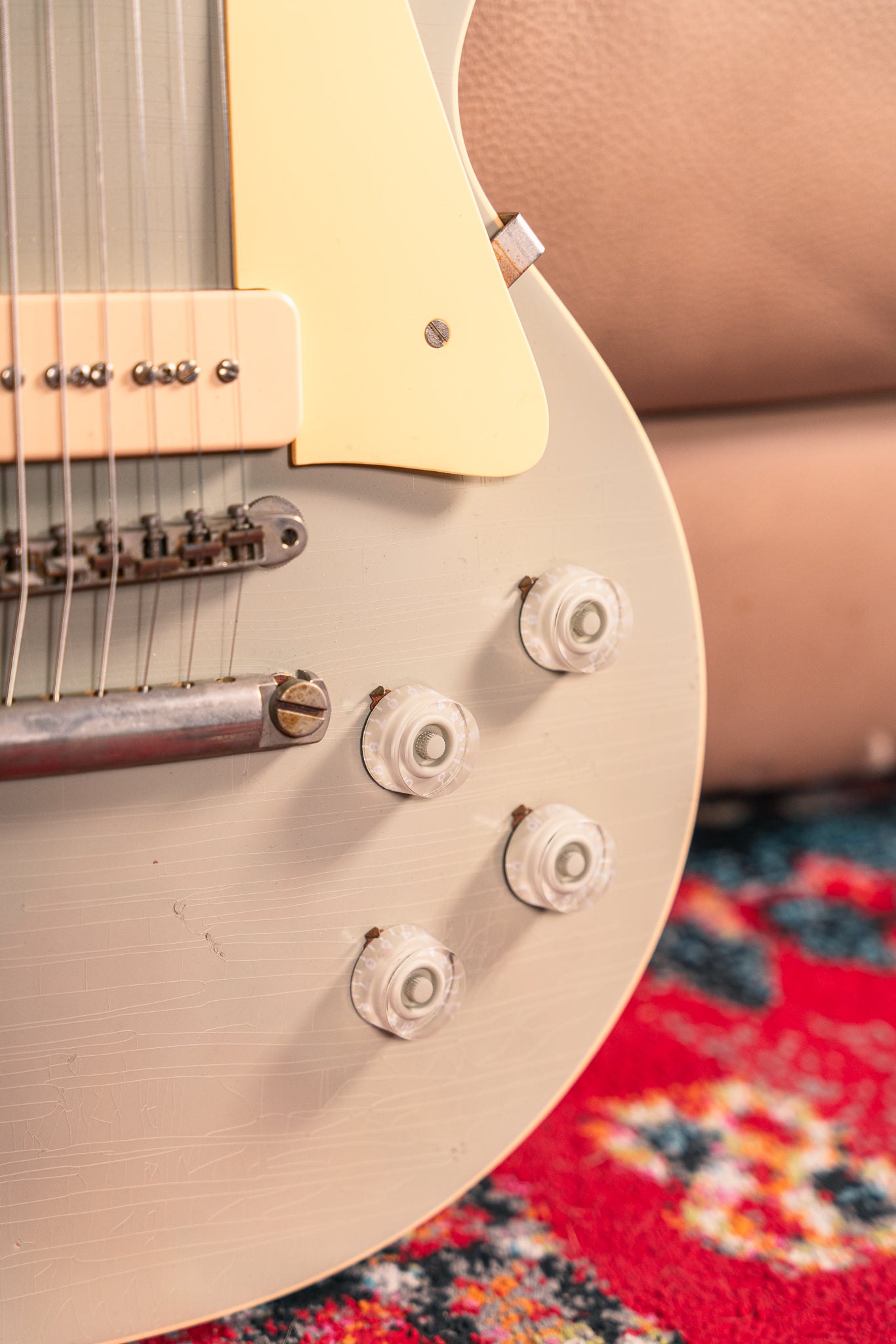 Gibson Custom 1955 NAMM Show Commemorative Edition Limited Les Paul Standard in Platinum, Pre-Owned