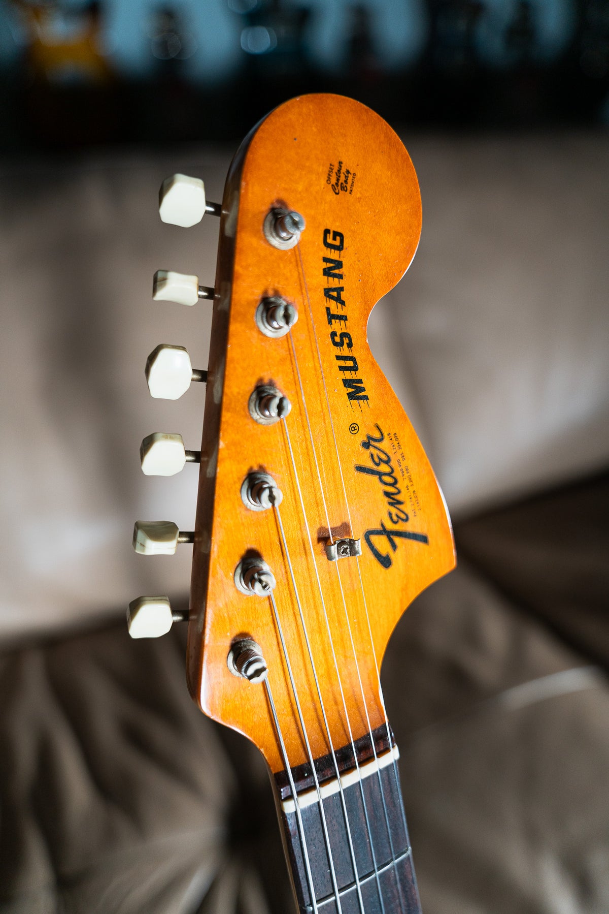 Fender Mustang Sunburst 1971 Pre-Owned