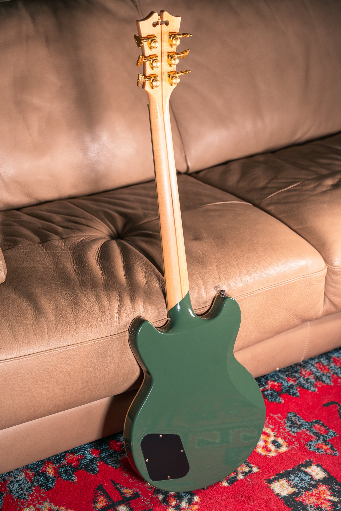 D'Angelico Deluxe Brighton in Hunter Green, Pre-Owned