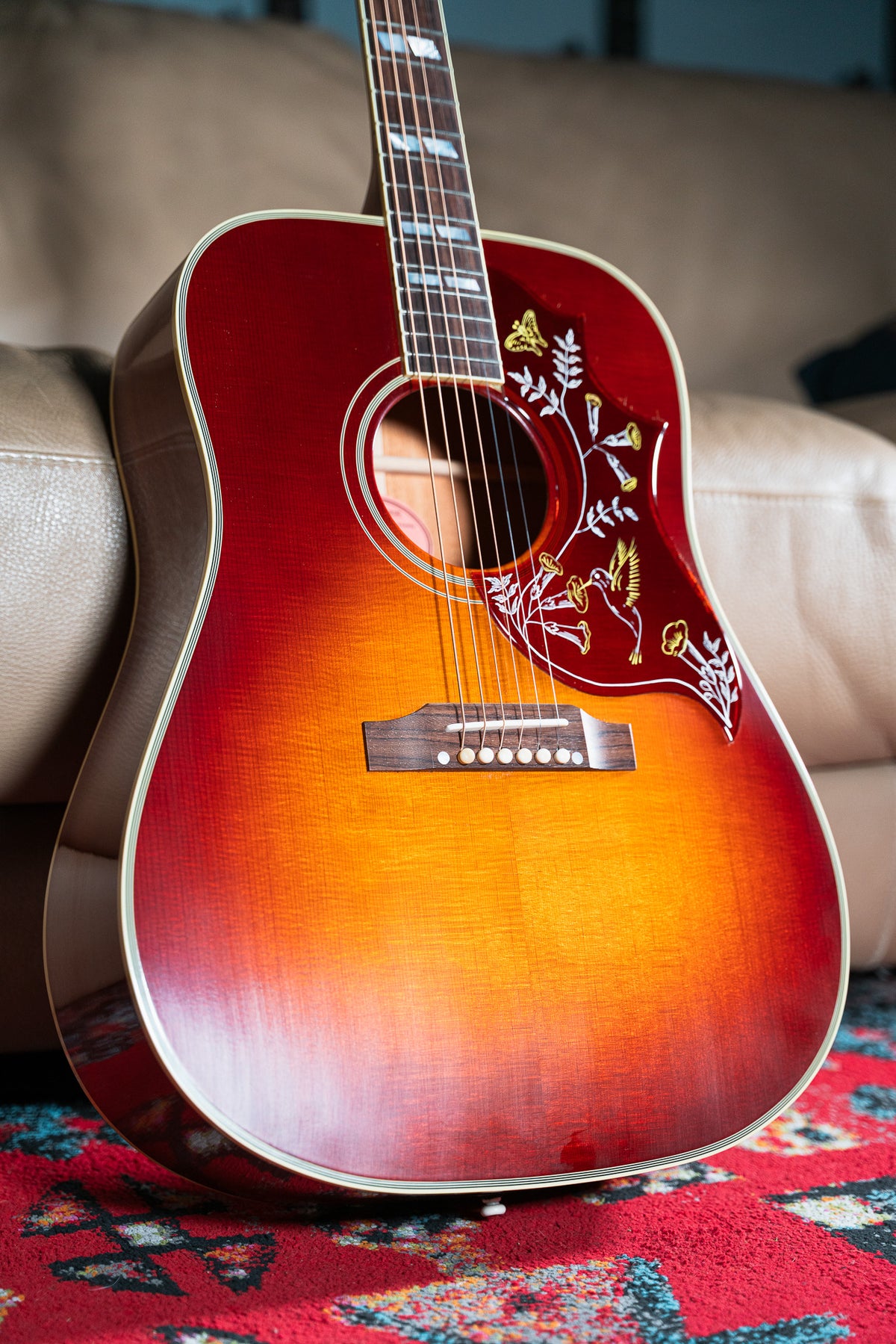 Gibson Custom 1960 Hummingbird Reissue Heritage Cherry Sunburst
