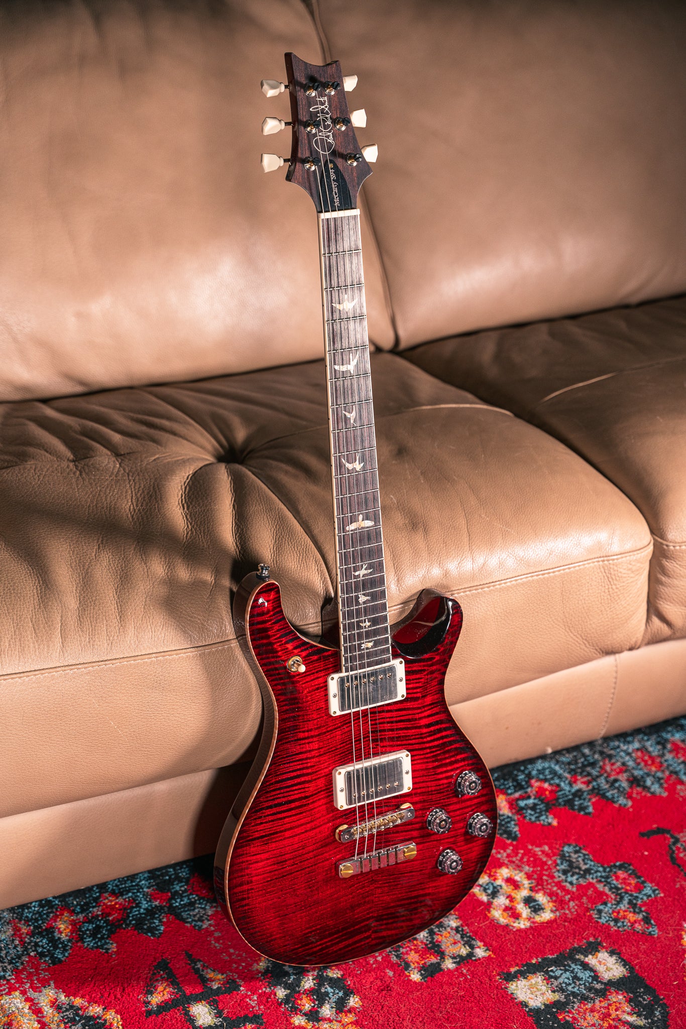 PRS McCarty 594 10 Top in Red Tiger, Pre-Owned