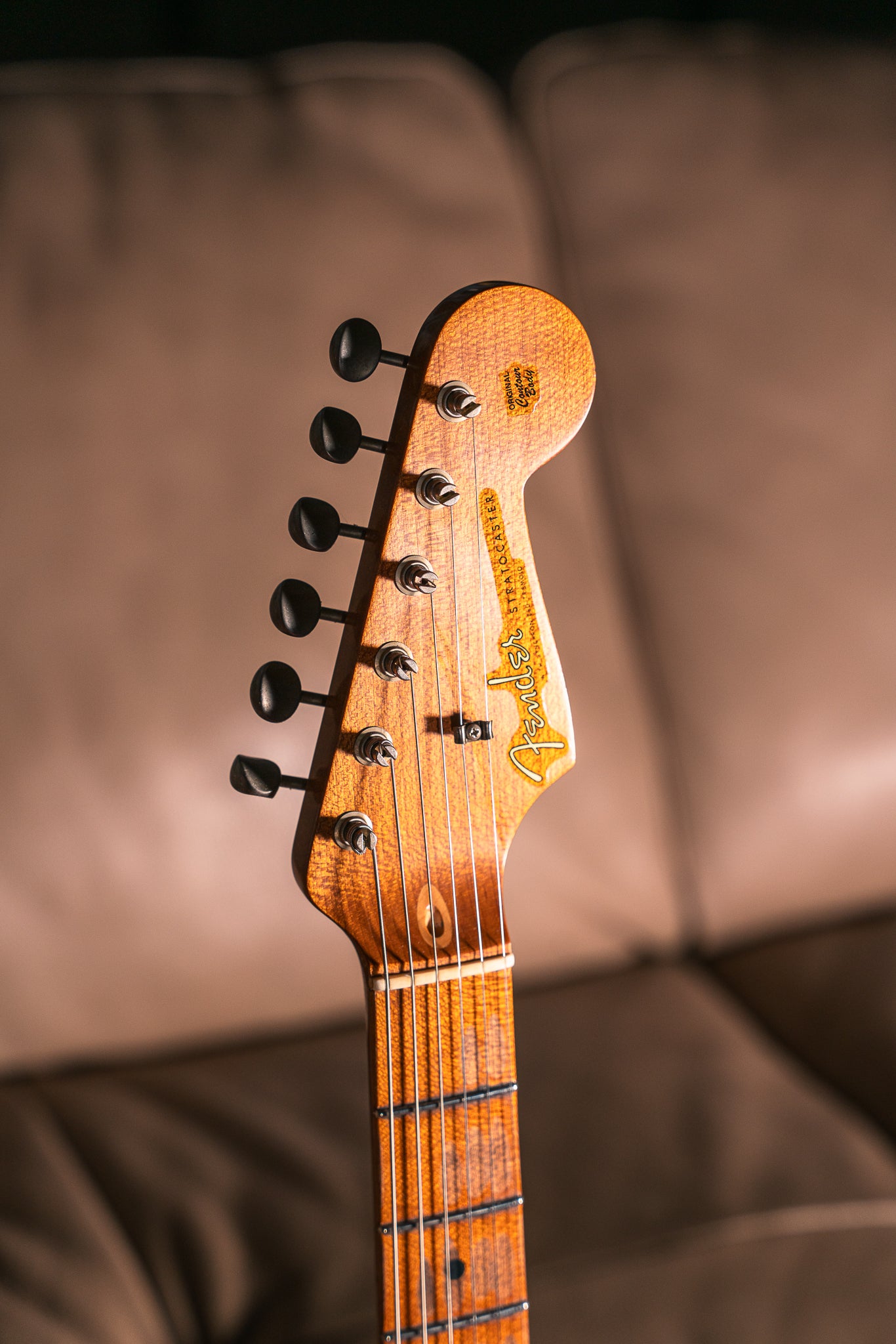 Fender Custom Shop Empire Custom '59 Transition Stratocaster Relic in Aged Vintage White, Pre-Owned