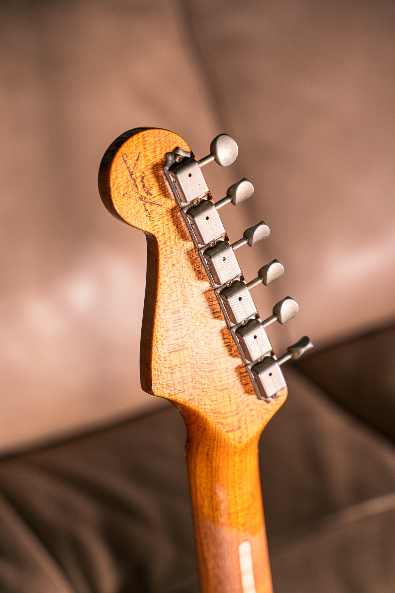 Fender Custom Shop Empire Custom '59 Transition Stratocaster Relic in Aged Vintage White, Pre-Owned