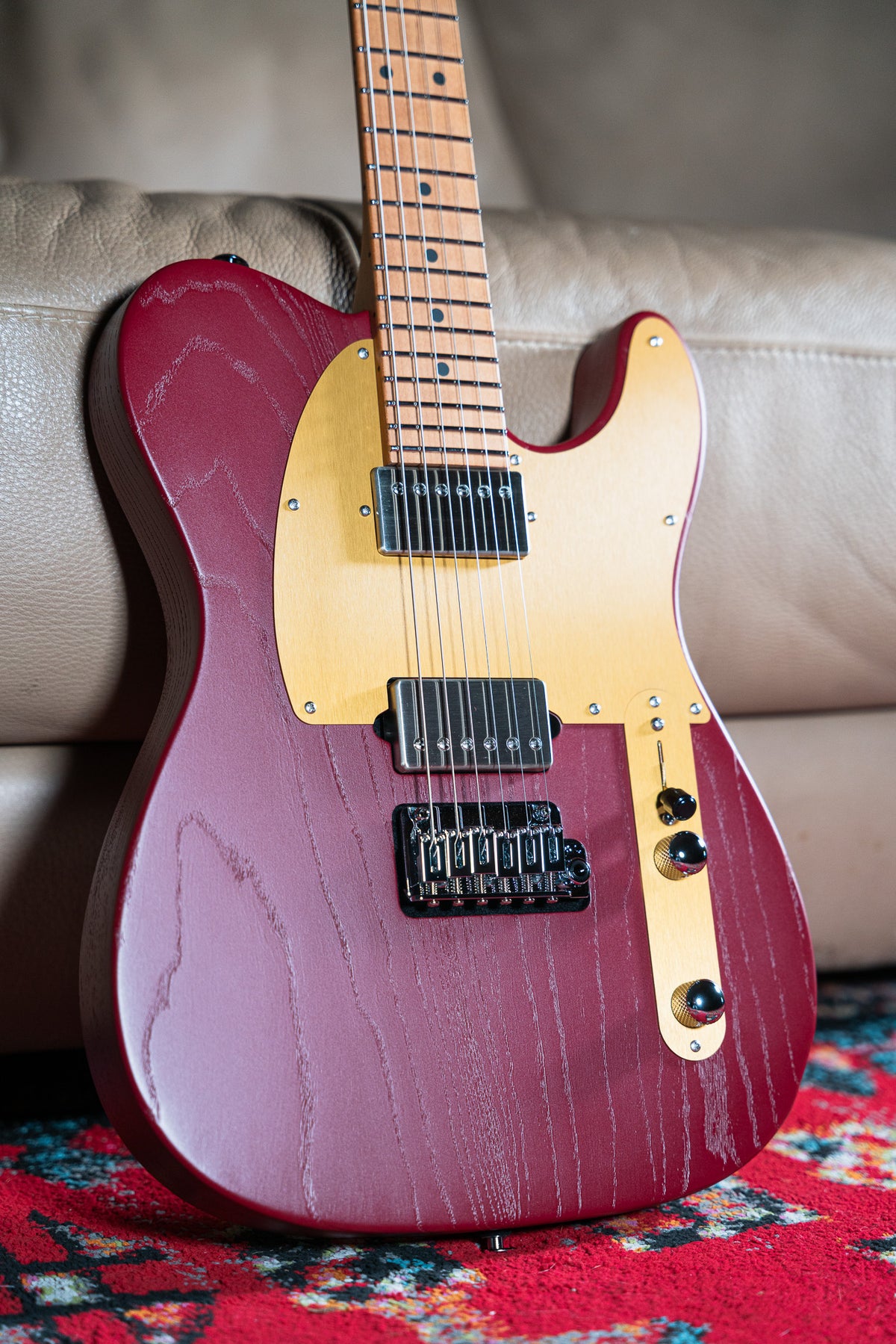 Suhr Andy Wood SS Modern T 01-SIG-0031 in Iron Red