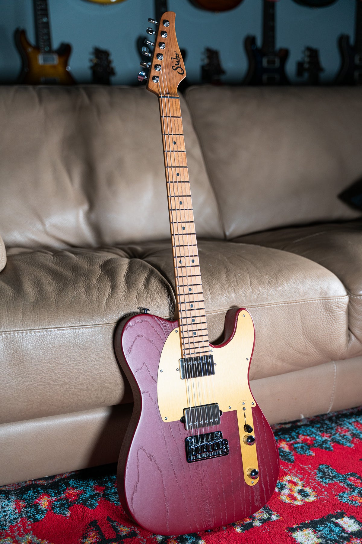 Suhr Andy Wood SS Modern T 01-SIG-0031 in Iron Red