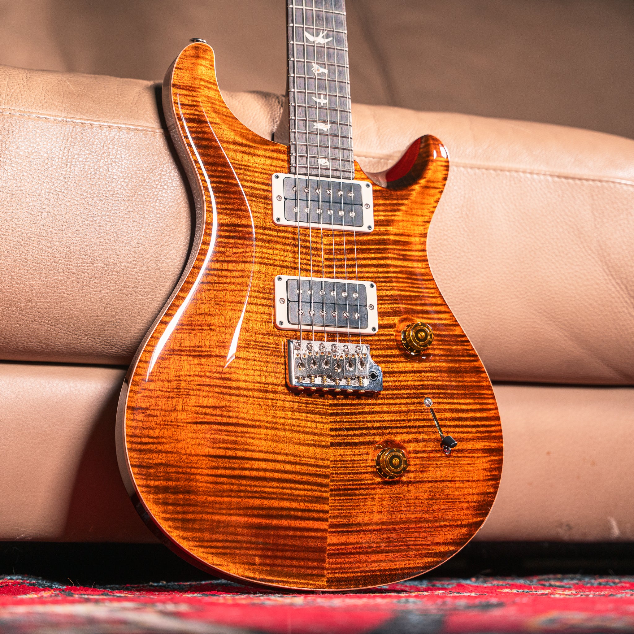 PRS - 2023 - Custom 24 in Orange Tiger, Pre-Owned