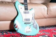 Novo Serus J Custom Foam Green over 64 3-Tone Burst