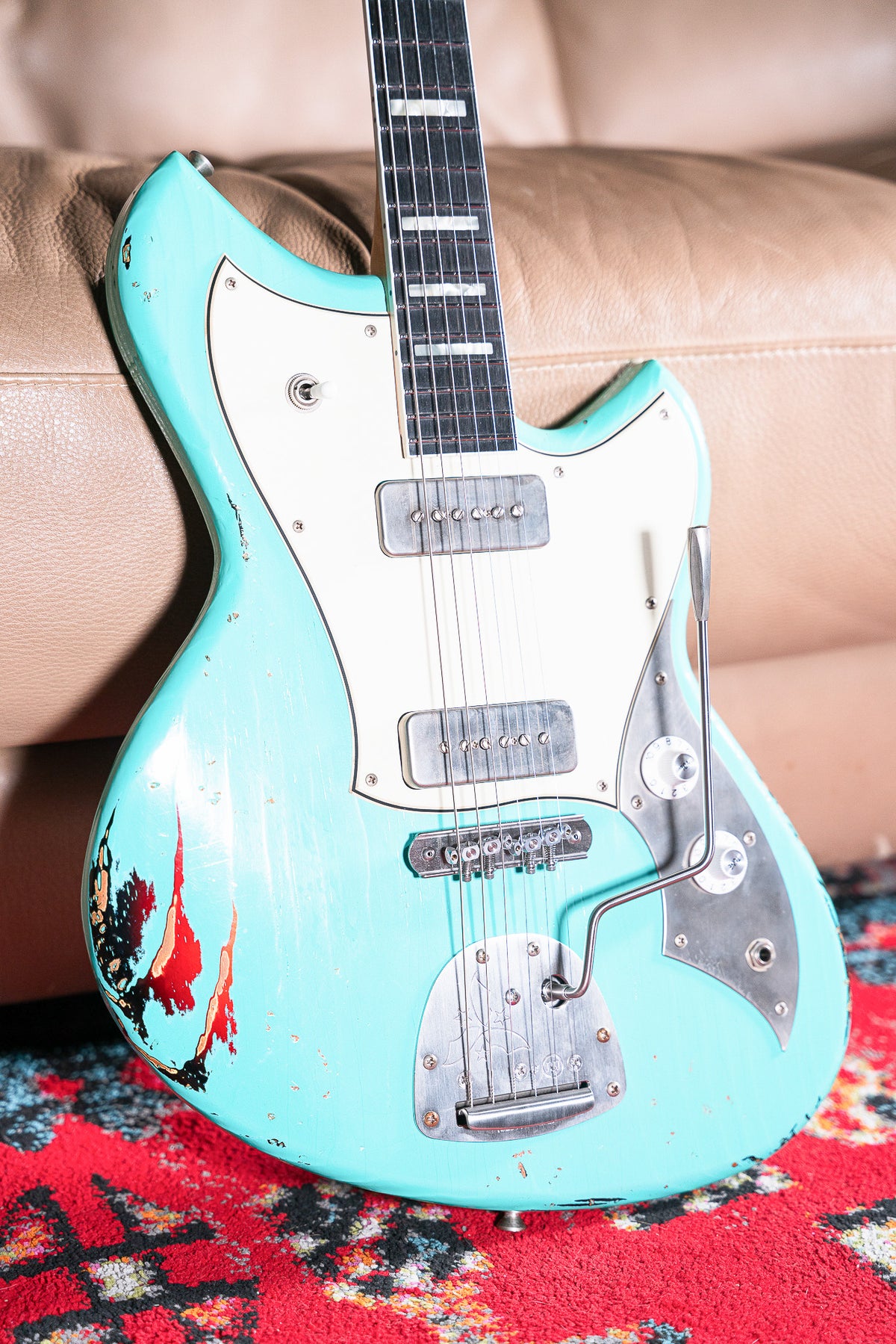 Novo Serus J Custom Foam Green over 64 3-Tone Burst