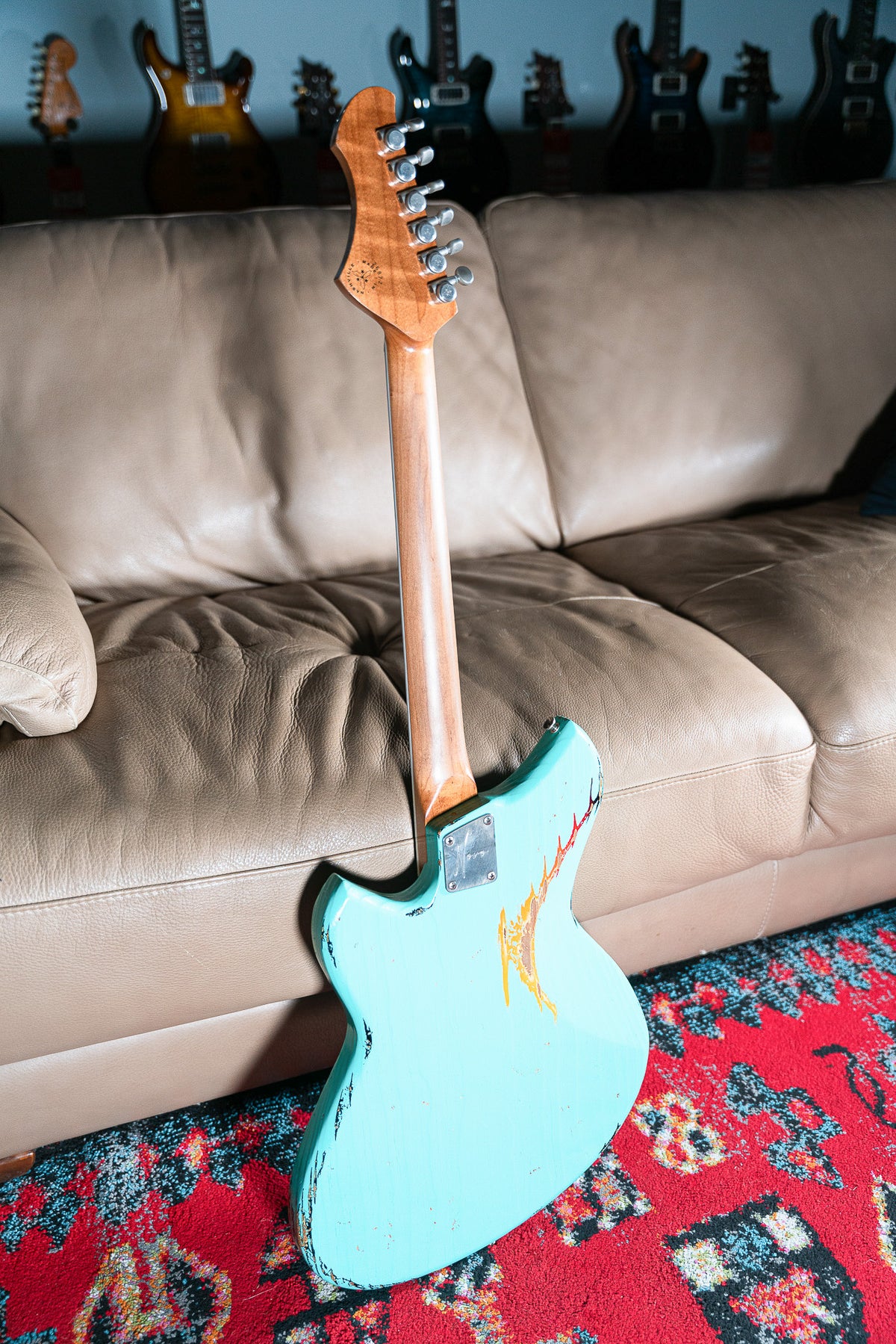 Novo Serus J Custom Foam Green over 64 3-Tone Burst