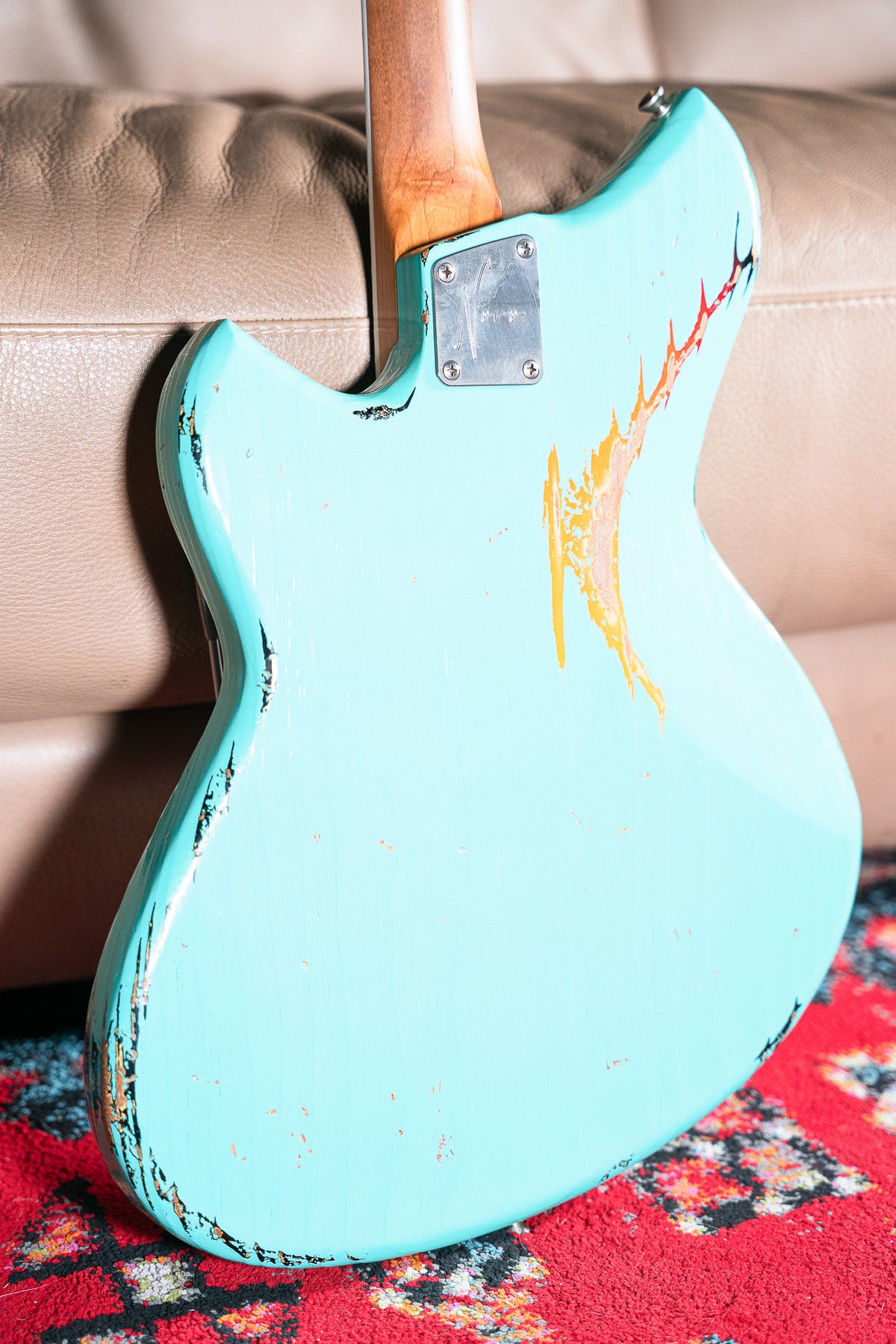 Novo Serus J Custom Foam Green over 64 3-Tone Burst