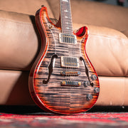 PRS - 2023 - Hollowbody II McCarty 594 10-Top in Charcoal Cherry Burst Pre-owned