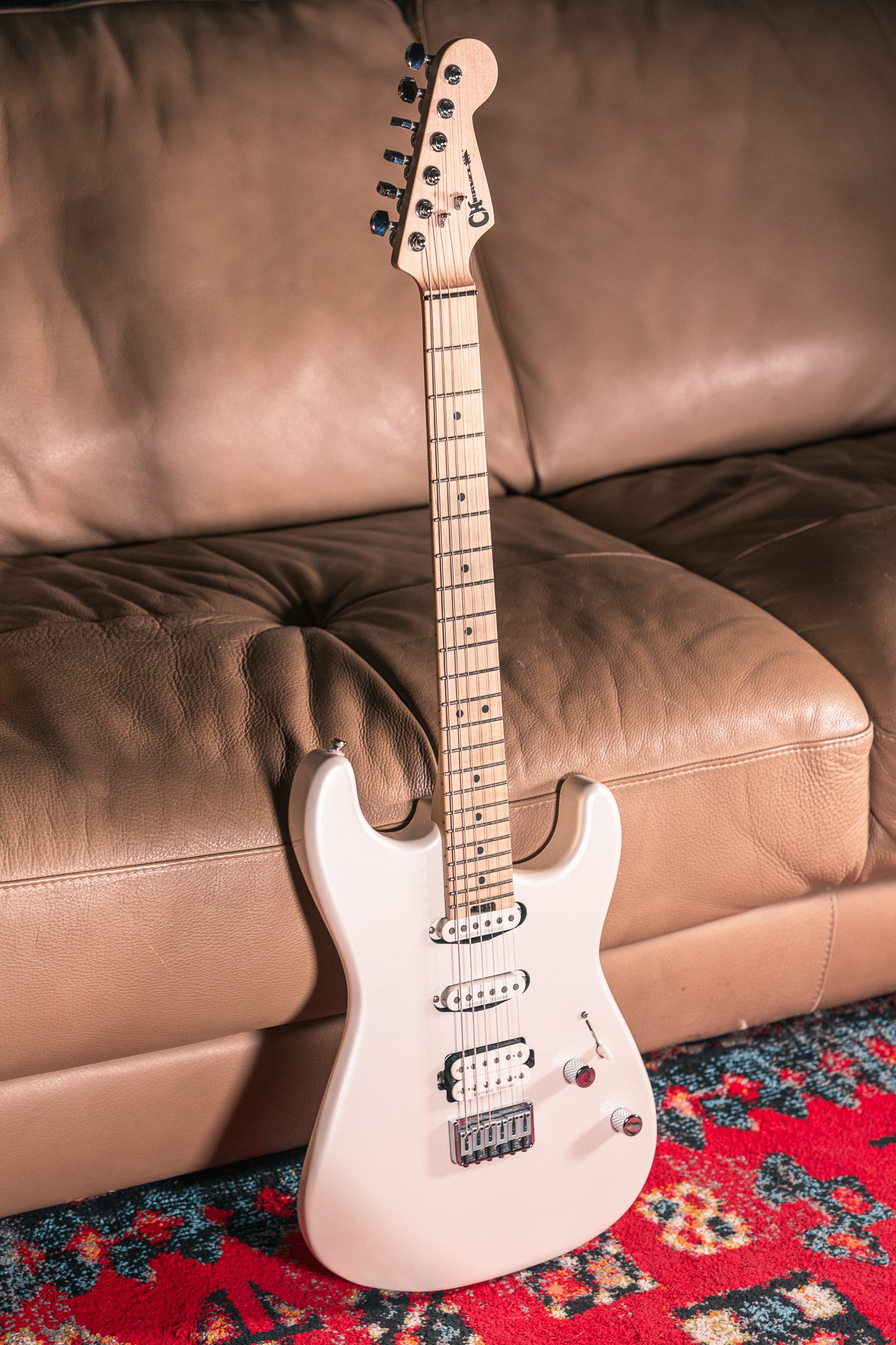 Charvel Pro-Mod San Dimas Style 1 in Platinum Pearl, Pre-Owned