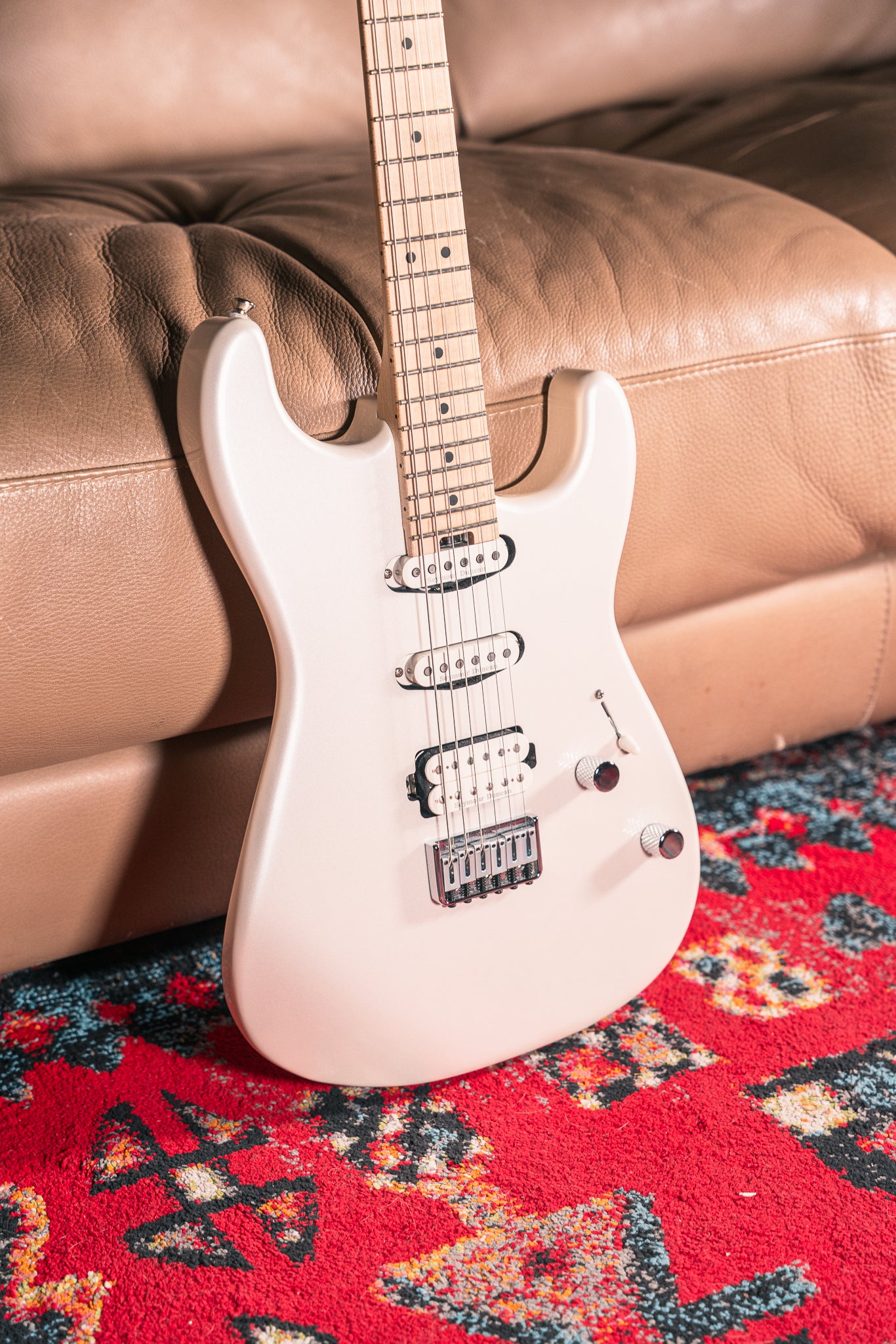 Charvel Pro-Mod San Dimas Style 1 in Platinum Pearl, Pre-Owned