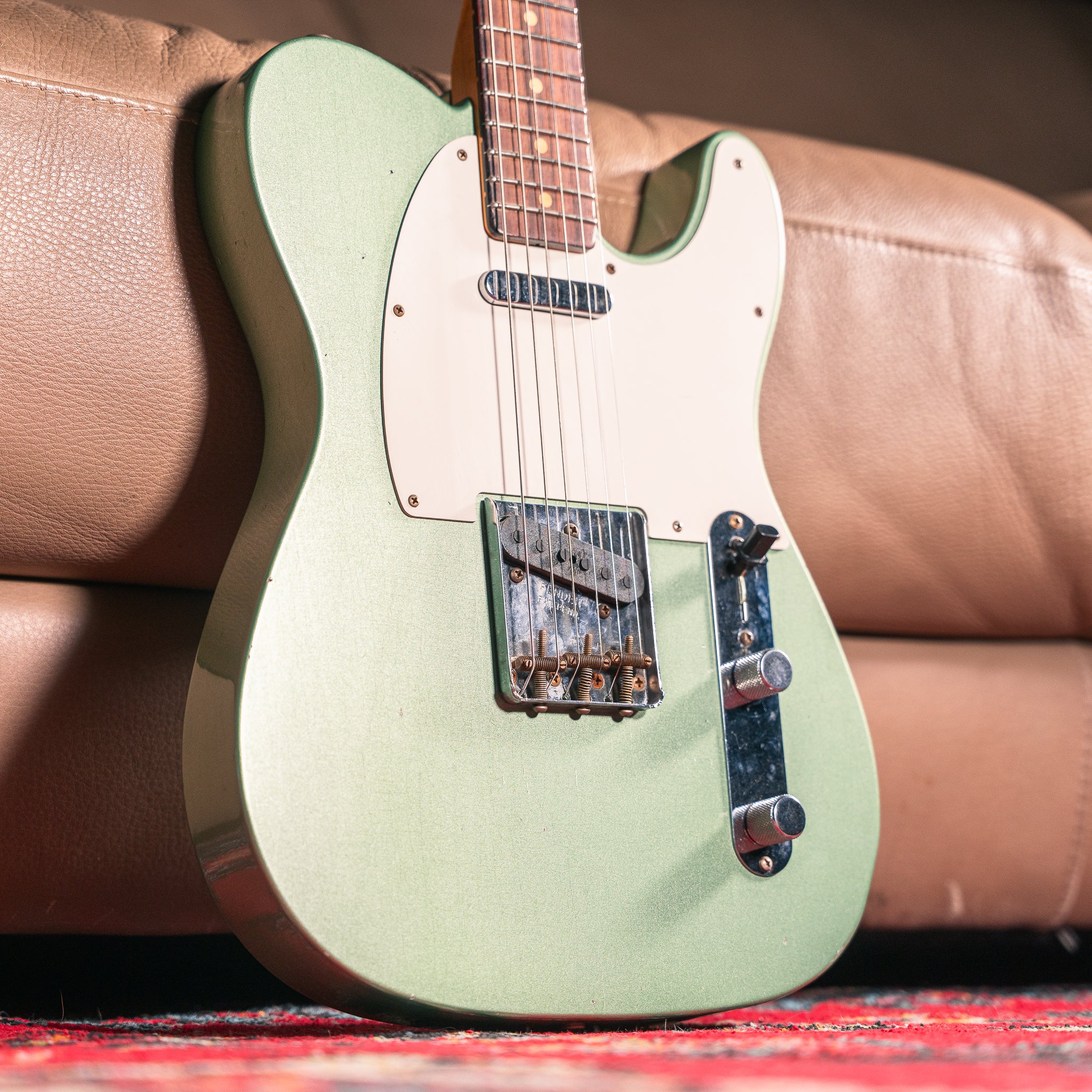 Fender Custom Shop LTD '60 Tele Journeyman Relic in Aged Sage Green Metallic