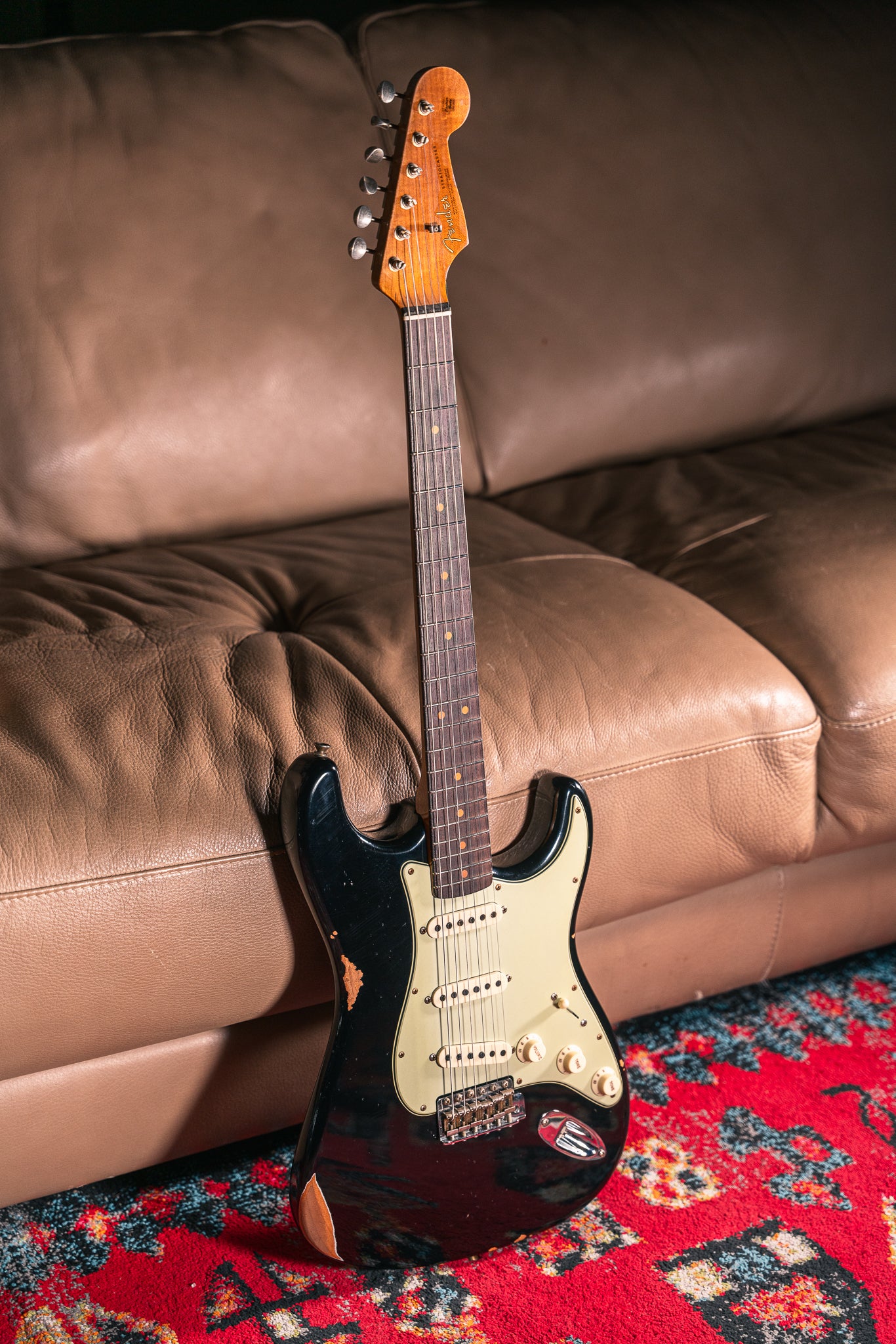 Fender Custom Shop LTD '63 Stratocaster Relic in Aged Black