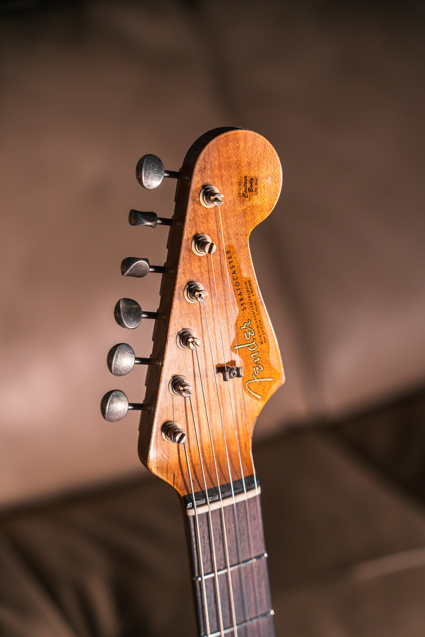 Fender Custom Shop LTD '63 Stratocaster Relic in Aged Black