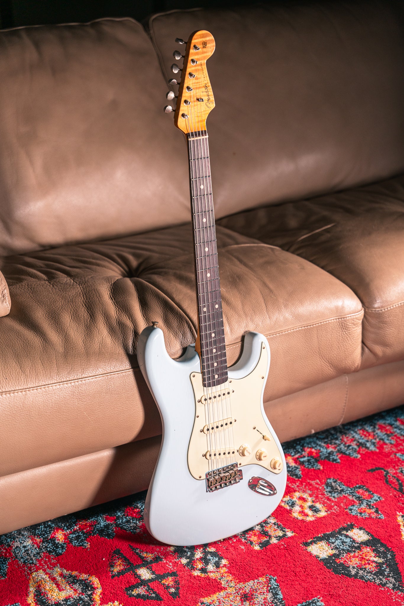 Fender Custom Shop '59 Special Stratocaster Journeyman Relic in Super Faded Sonic Blue