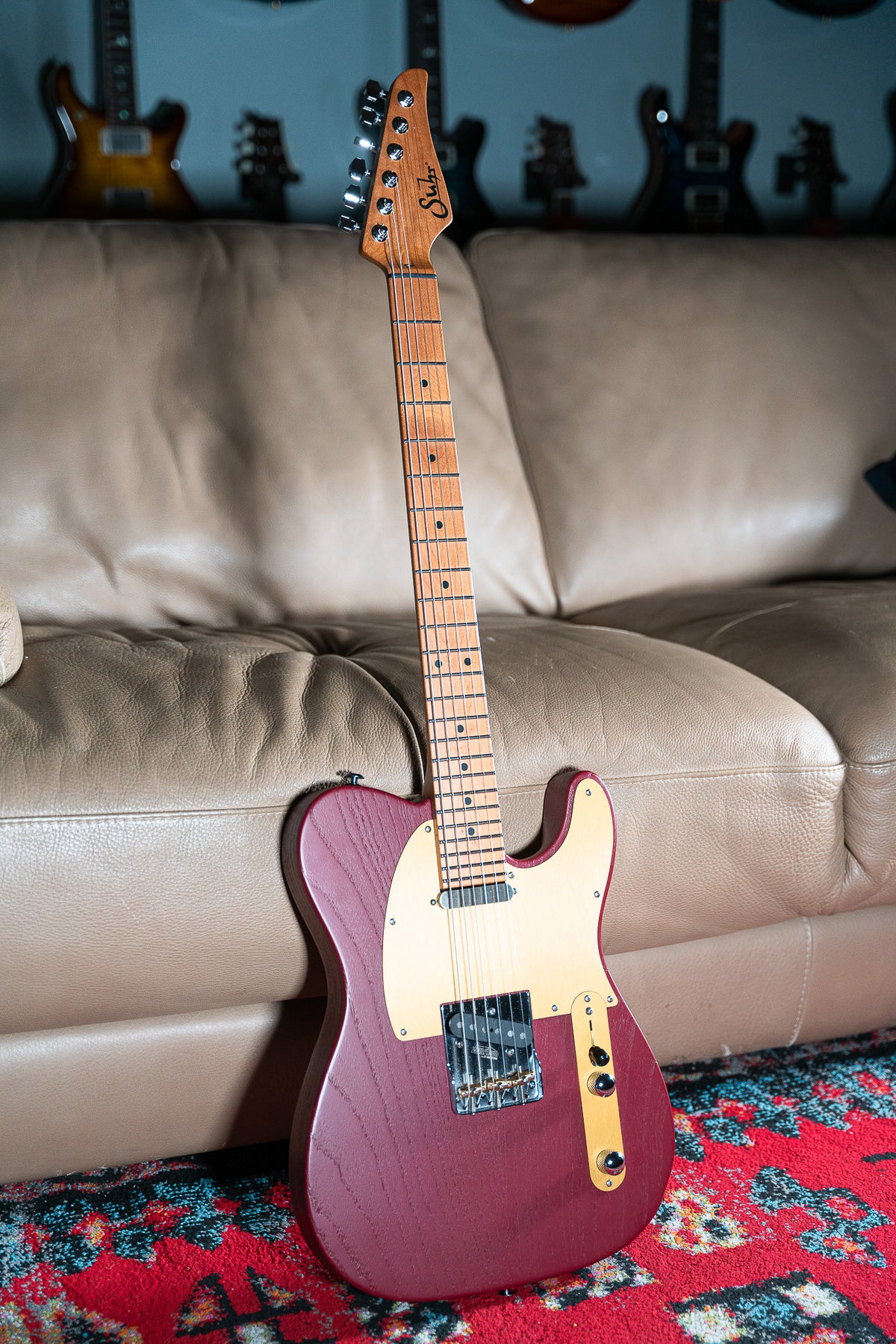 Suhr Andy Wood SS Modern T Iron Red Pre-Owned