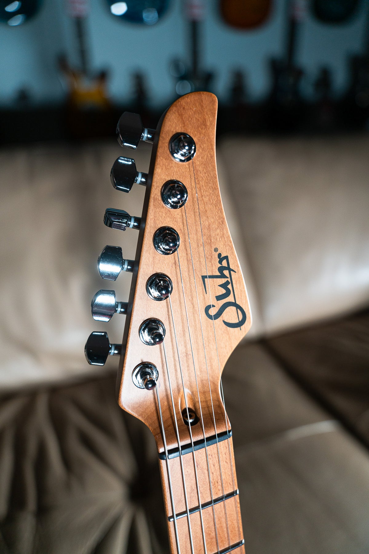 Suhr Andy Wood SS Modern T Iron Red Pre-Owned