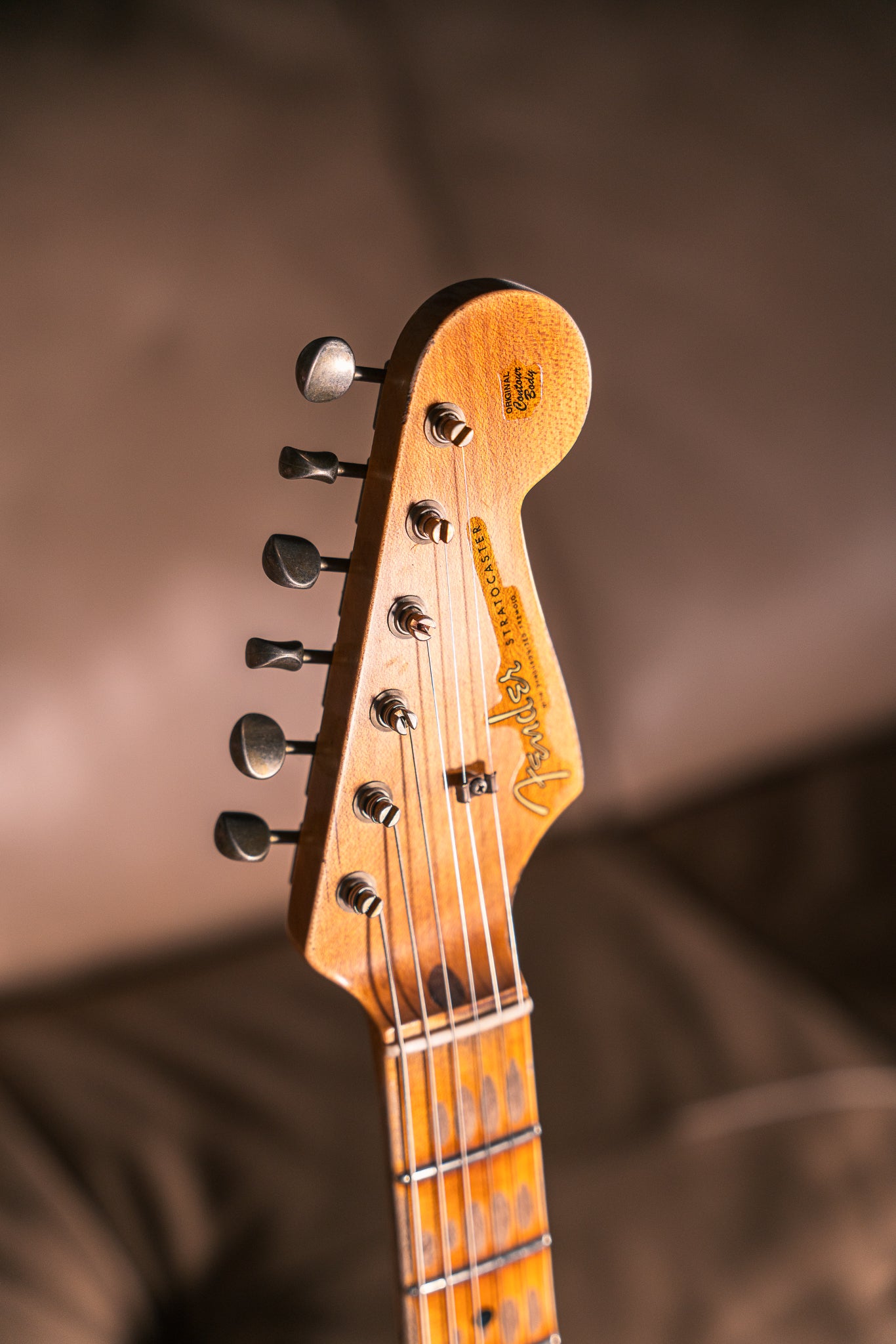 Fender Custom Shop Ancho Poblano Stratocaster Relic in Opaque White Blonde