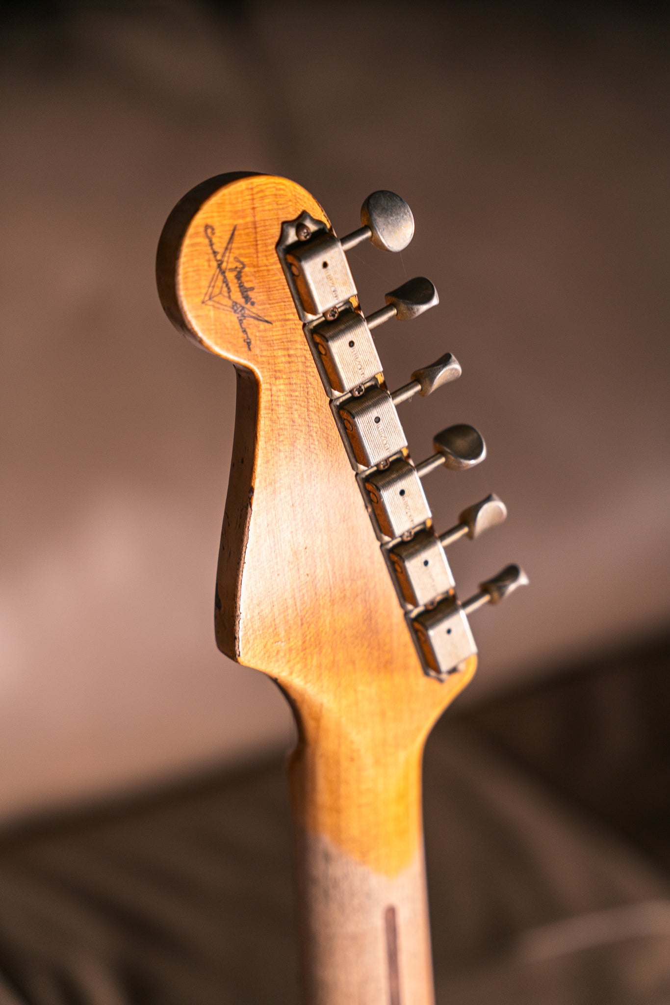 Fender Custom Shop Ancho Poblano Stratocaster Relic in Opaque White Blonde