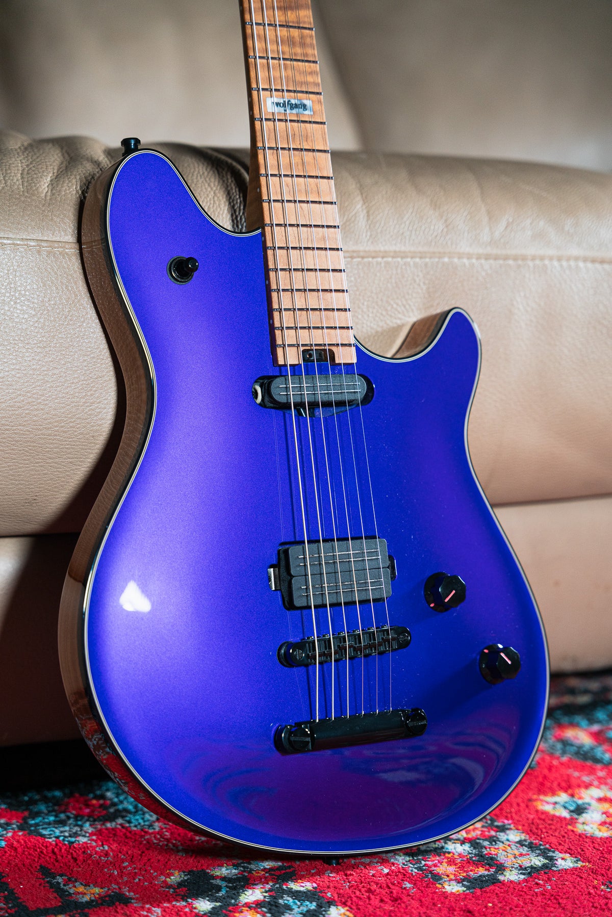 EVH Custom Shop Wolfgang HS In Metallic Purple Pre-Owned