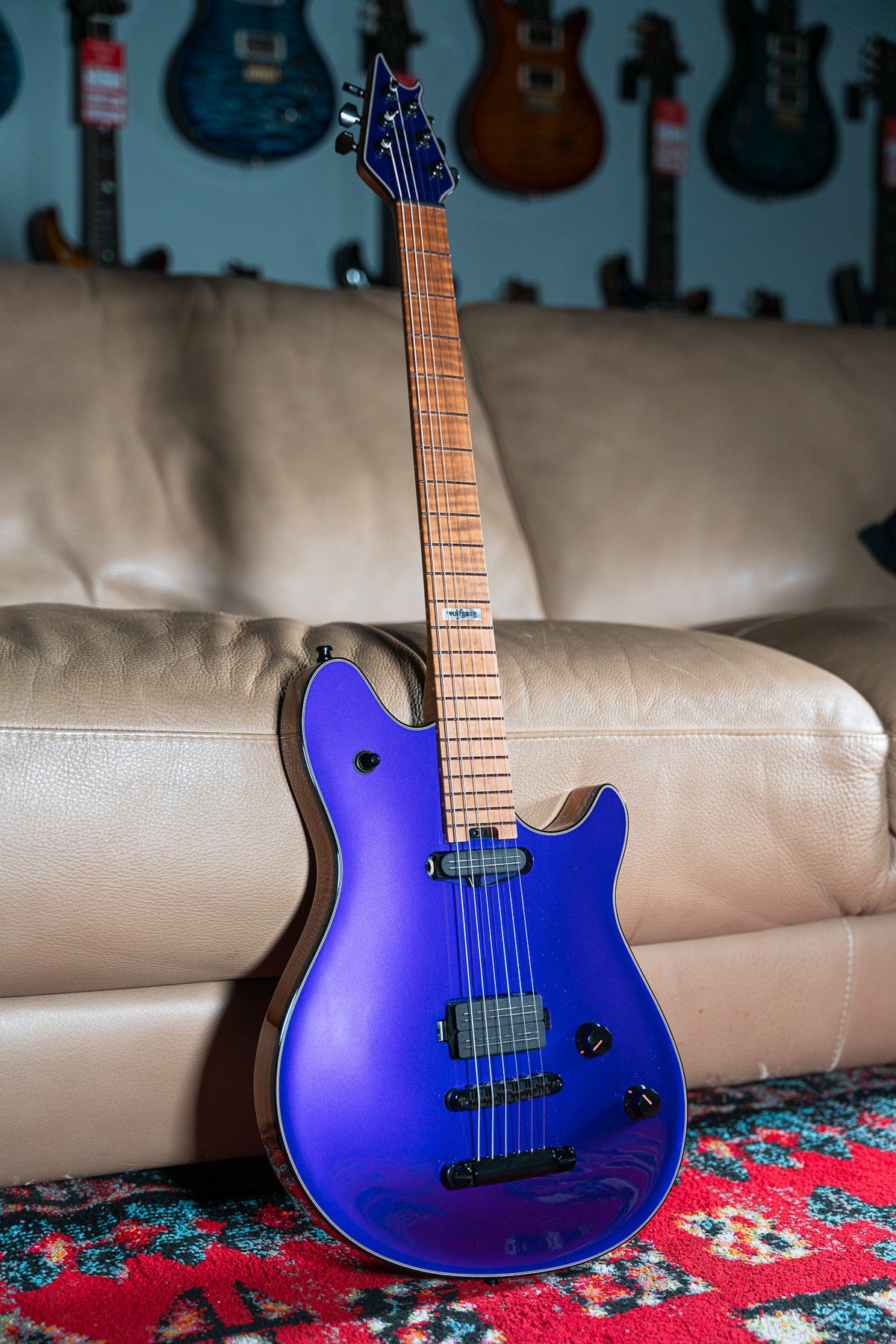 EVH Custom Shop Wolfgang HS In Metallic Purple Pre-Owned
