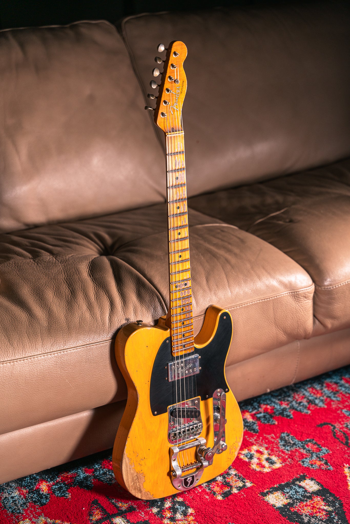 Fender Custom Shop LTD Cunife Telecaster Heavy Relic in Butterscotch Blonde