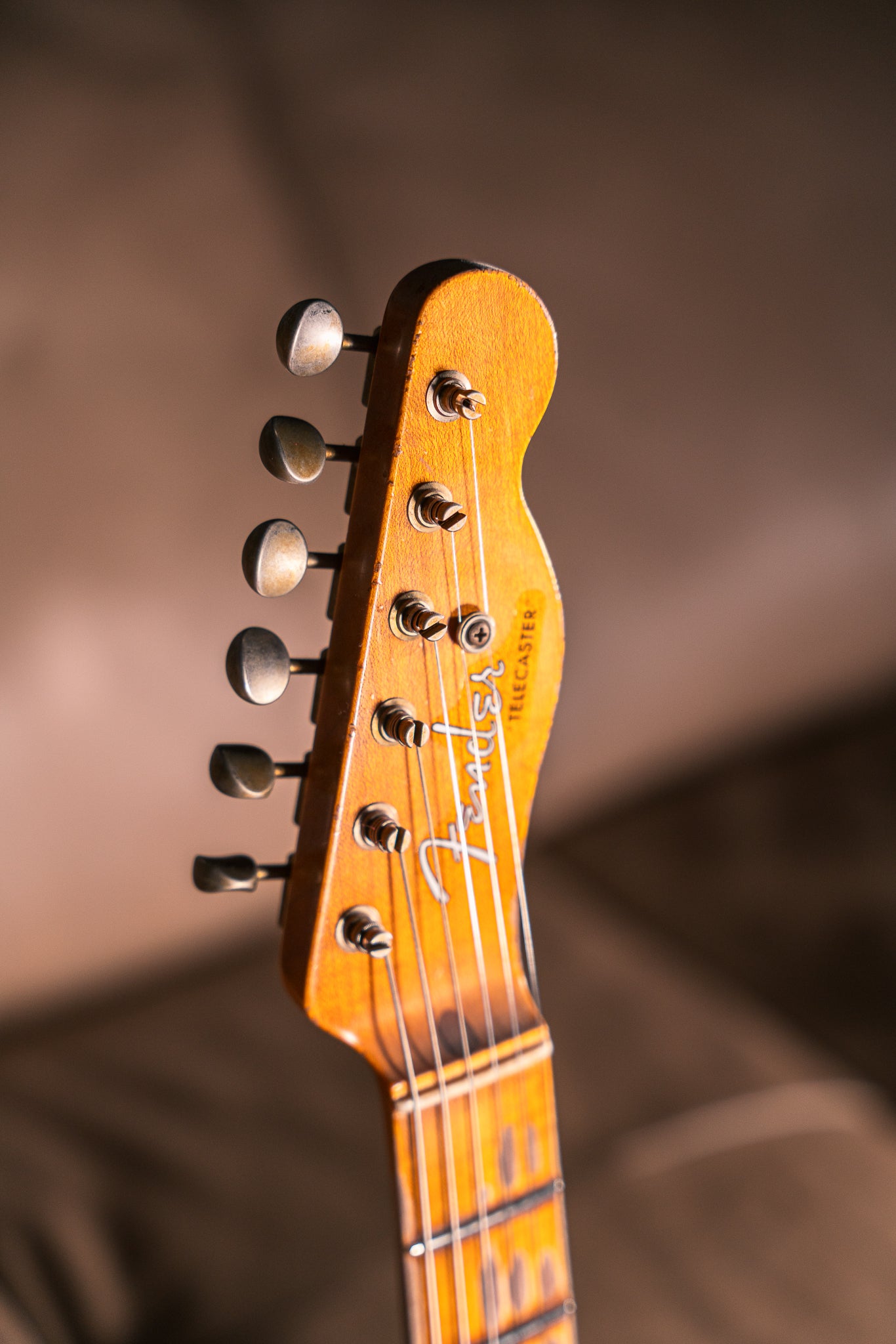 Fender Custom Shop LTD Cunife Telecaster Heavy Relic in Butterscotch Blonde