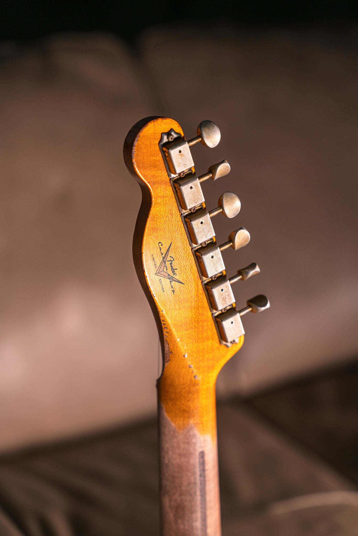 Fender Custom Shop LTD Cunife Telecaster Heavy Relic in Butterscotch Blonde