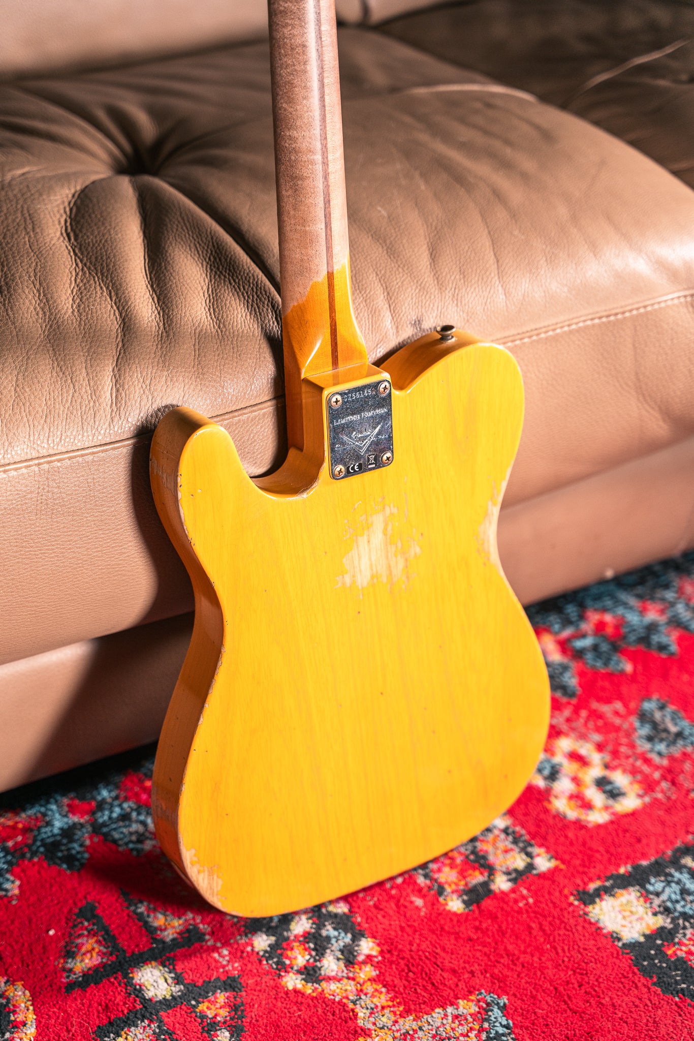 Fender Custom Shop LTD Cunife Telecaster Heavy Relic in Butterscotch Blonde