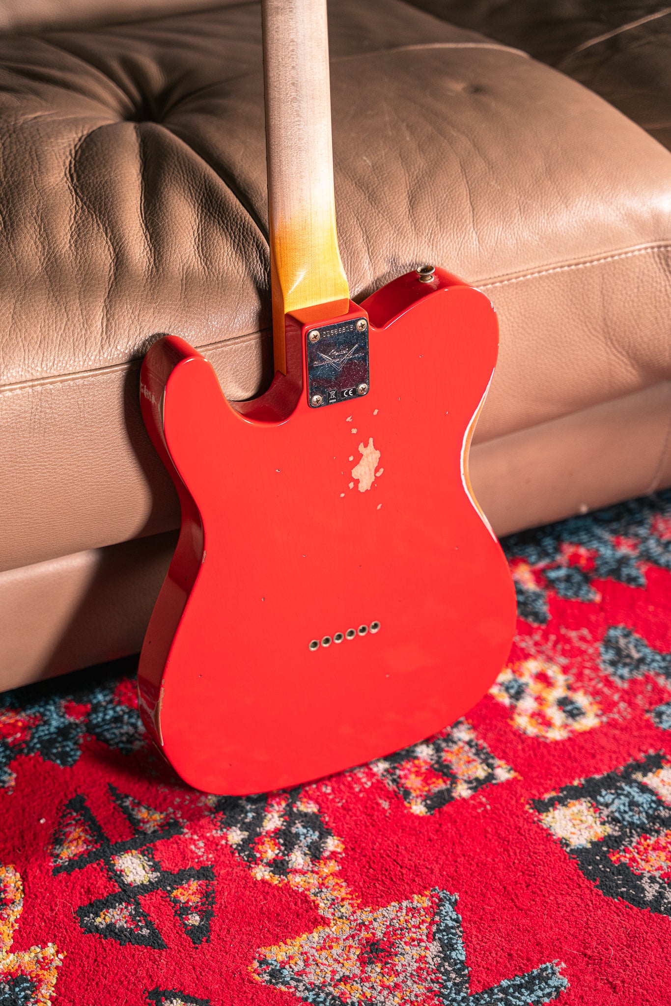 Fender Custom Shop '63 Telecaster Relic in Fiesta Red – Lidgett Music