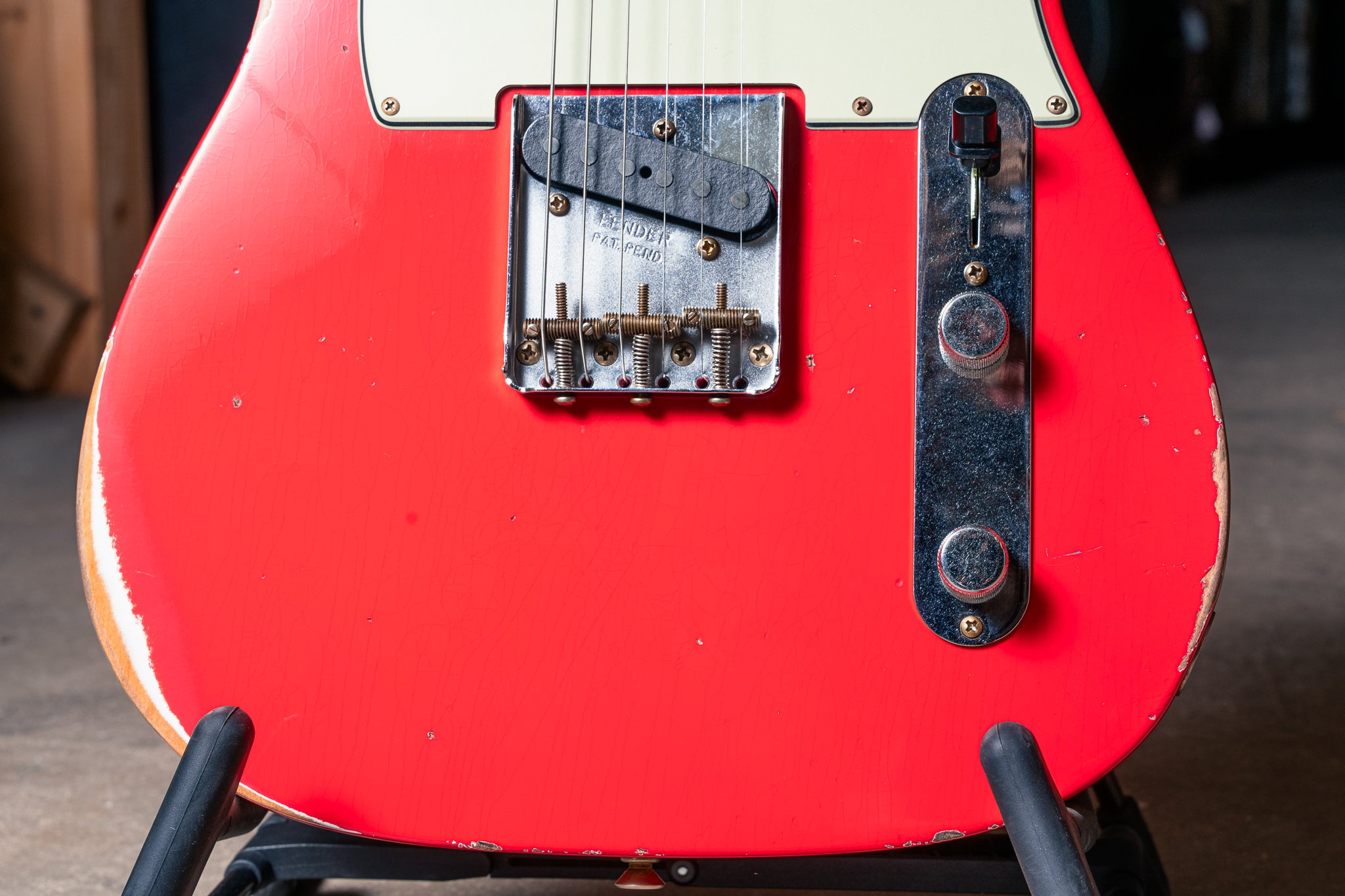 Fender Custom Shop '63 Telecaster Relic in Fiesta Red