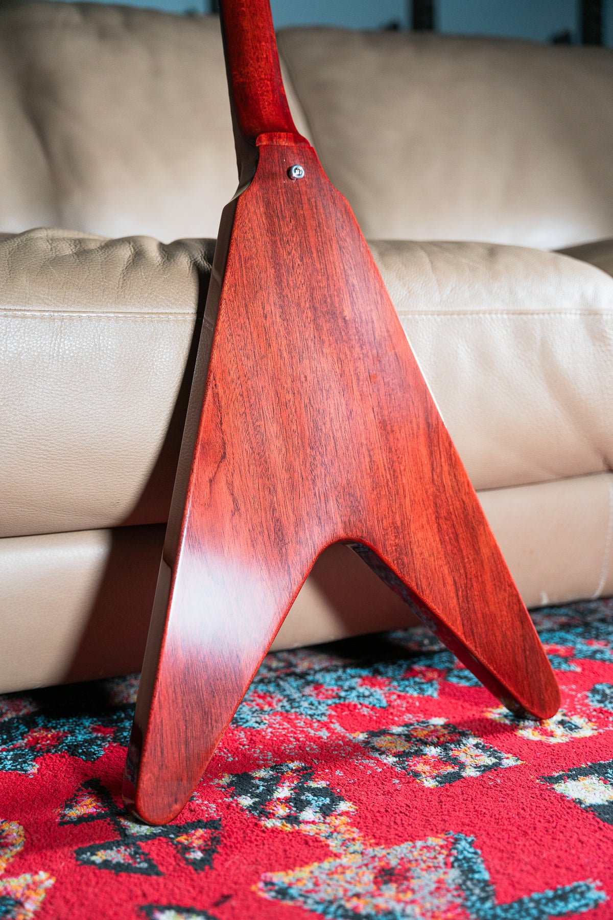 Gibson Custom 1971 Flying V Medallion Reissue VOS Medallion Cherry