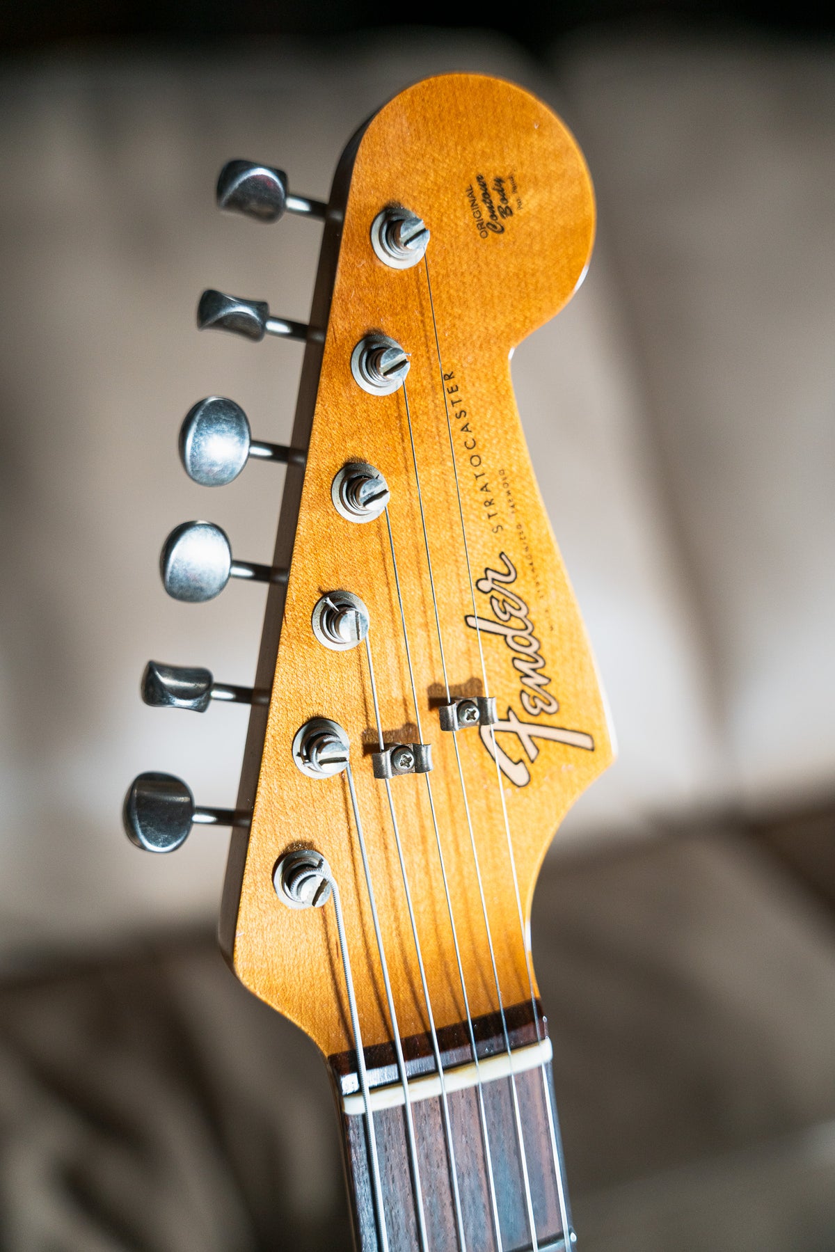 Fender CS Gold Double Bound Strat Aged Pre-Owned