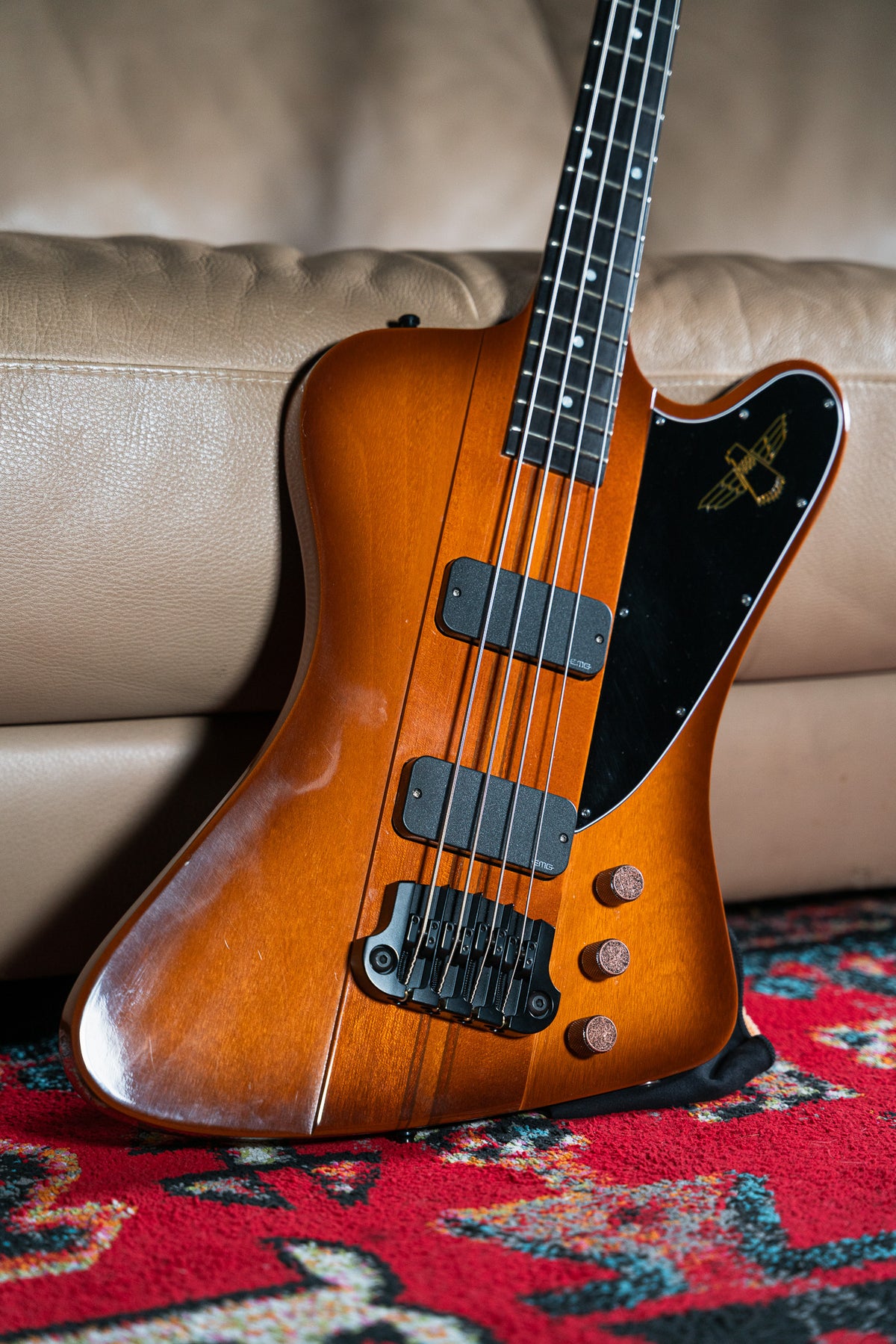 Gibson Thunderbird Bass 2001 Hipshot Bridge and EMG pickups Pre-Owned