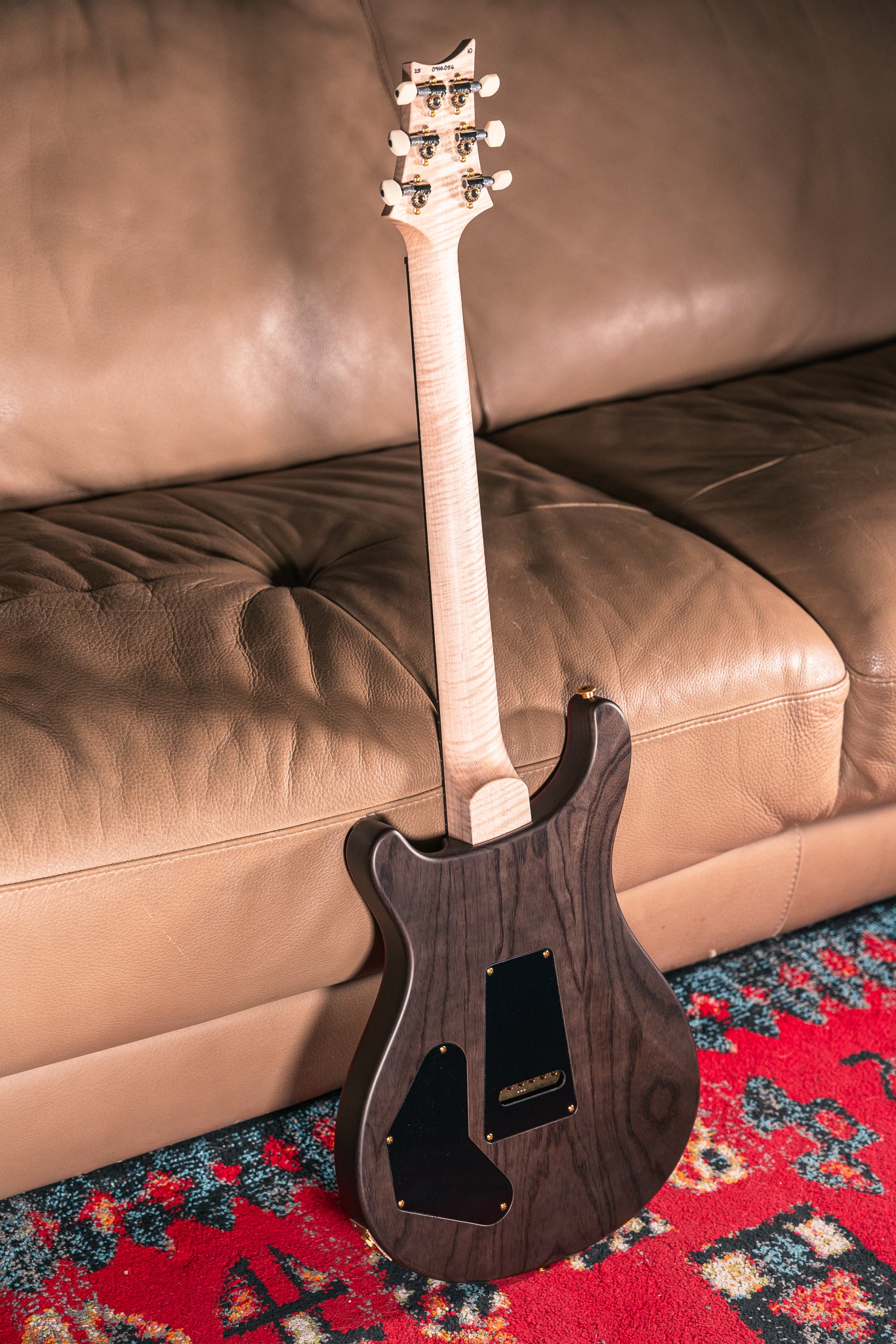 PRS Wood Library DGT 10 Top in Satin Purple Charcoal Wrap Burst