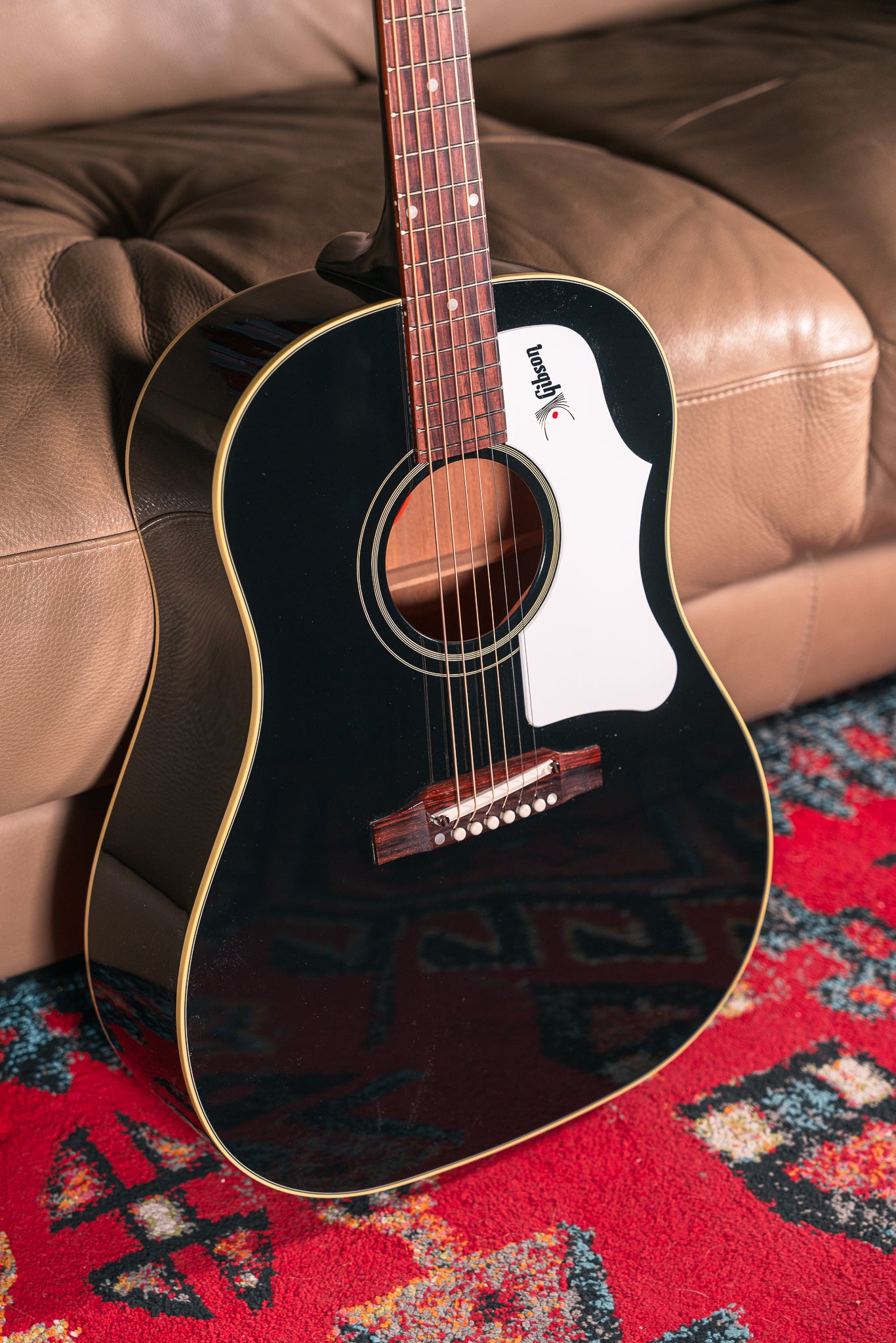Gibson J-45 '60s Adj Saddle in Ebony – Lidgett Music