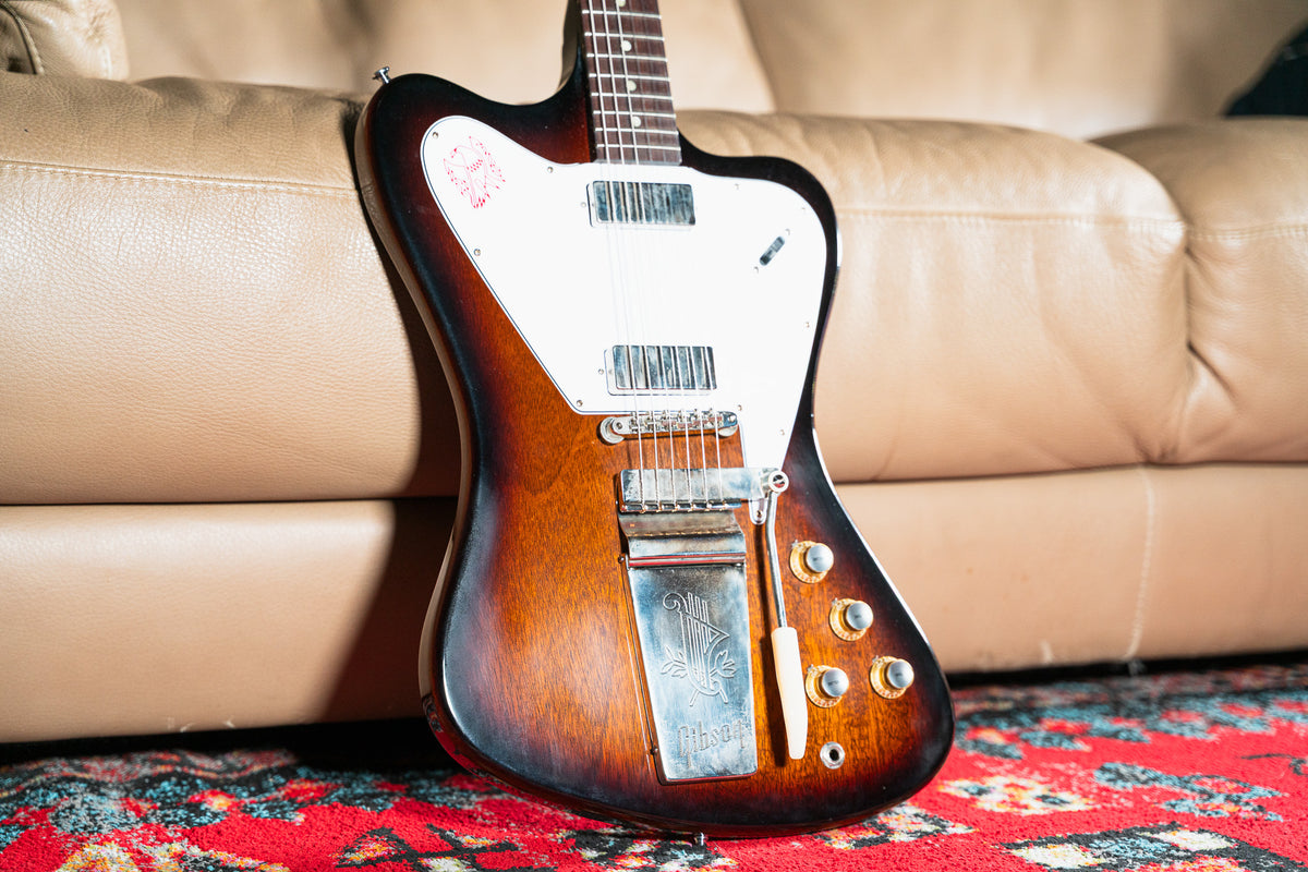 Gibson Custom Shop 1965 Non-Reverse Firebird V with Maestro Vibrola Vintage Sunburst Pre-Owned