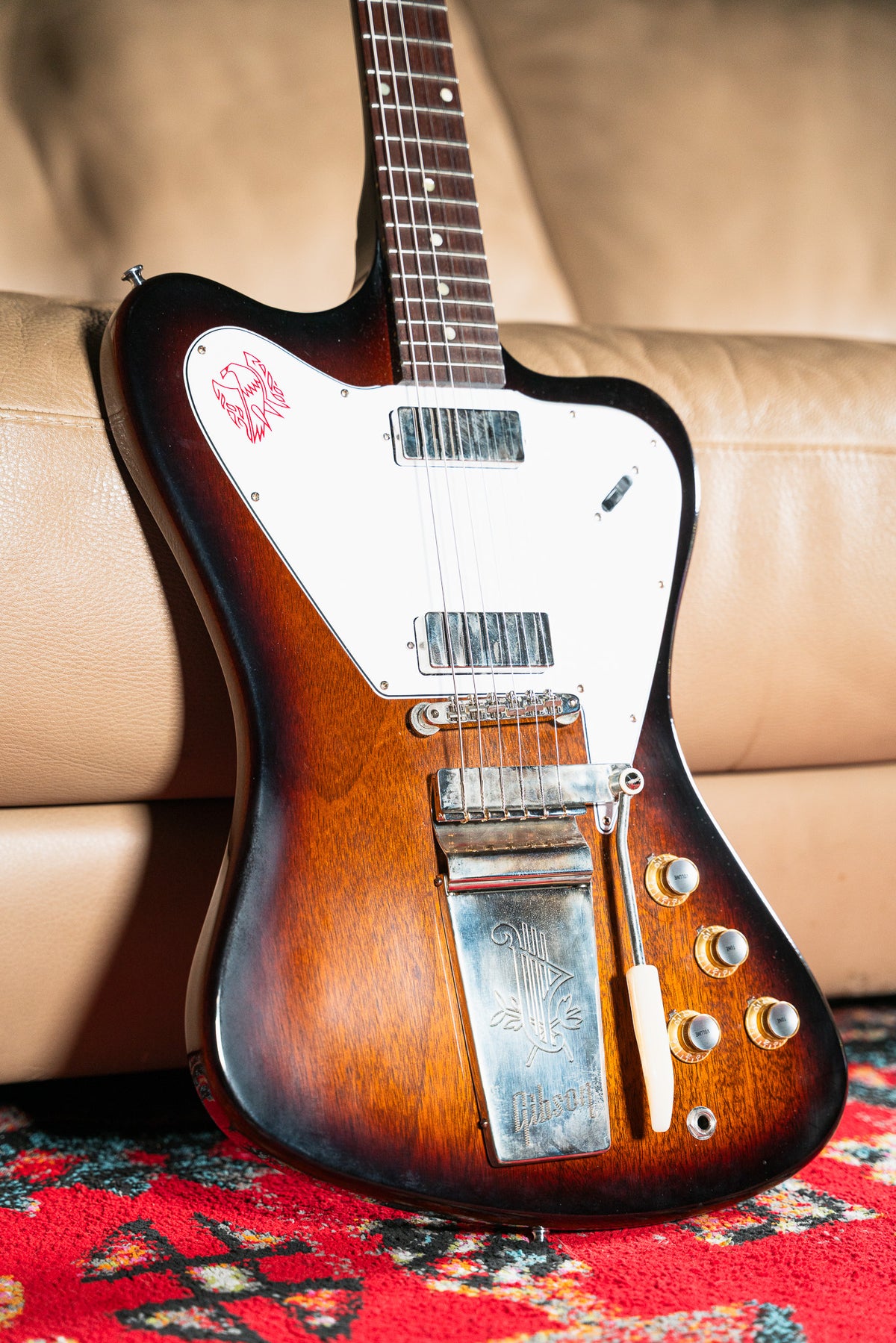 Gibson Custom Shop 1965 Non-Reverse Firebird V with Maestro Vibrola Vintage Sunburst Pre-Owned
