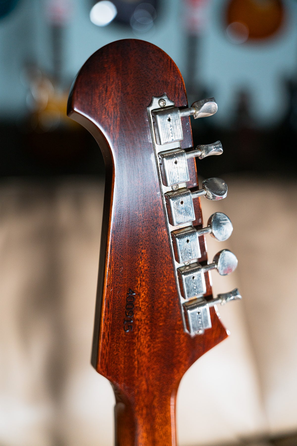 Gibson Custom Shop 1965 Non-Reverse Firebird V with Maestro Vibrola Vintage Sunburst Pre-Owned