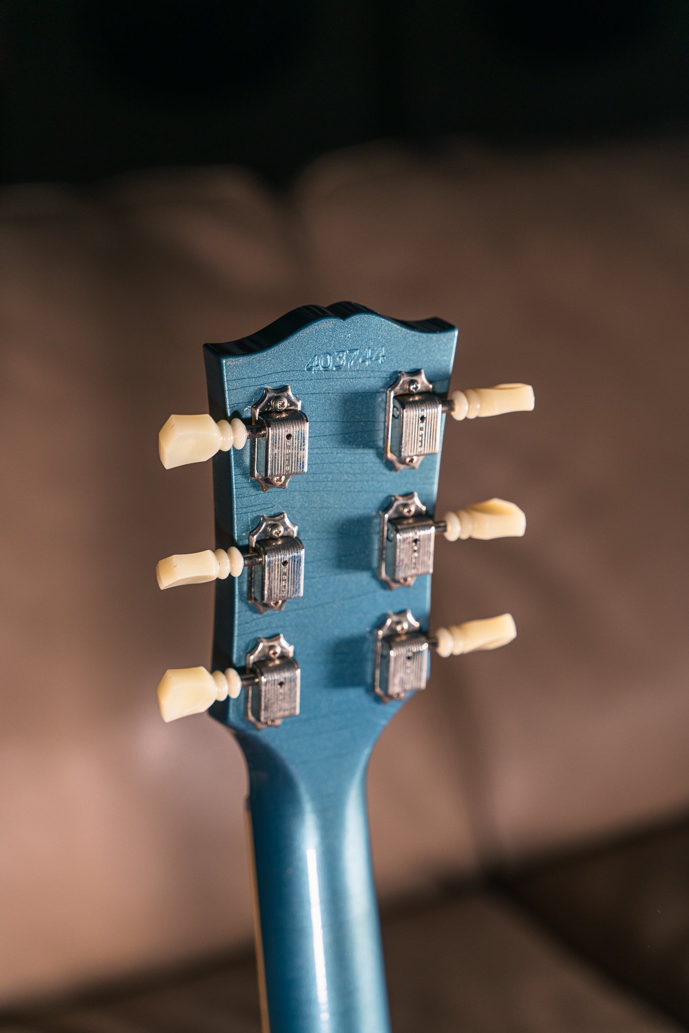 Gibson Custom Ultra Light Aged '64 SG Standard w/ Maestro Vibrola in Pelham Blue