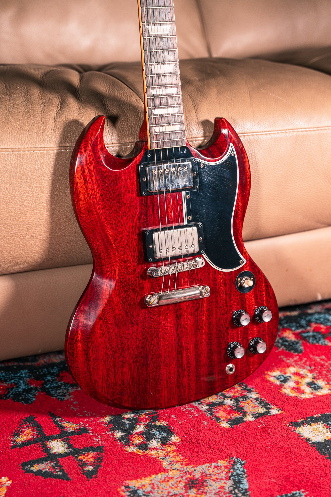 Gibson Custom '61 Les Paul SG Standard in Cherry Red VOS