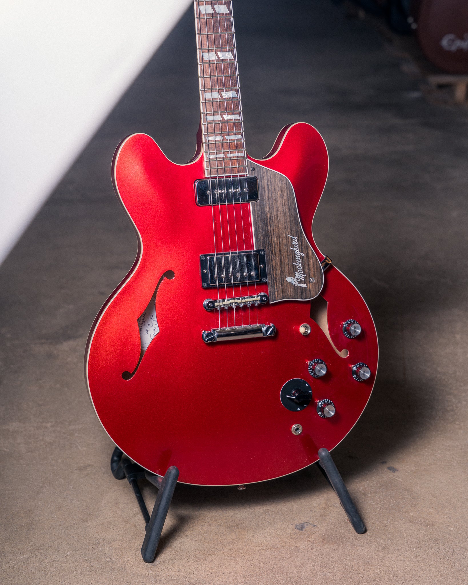 Josh Williams Guitars Mockingbird in Candy Apple Red Metallic, Pre-Owned