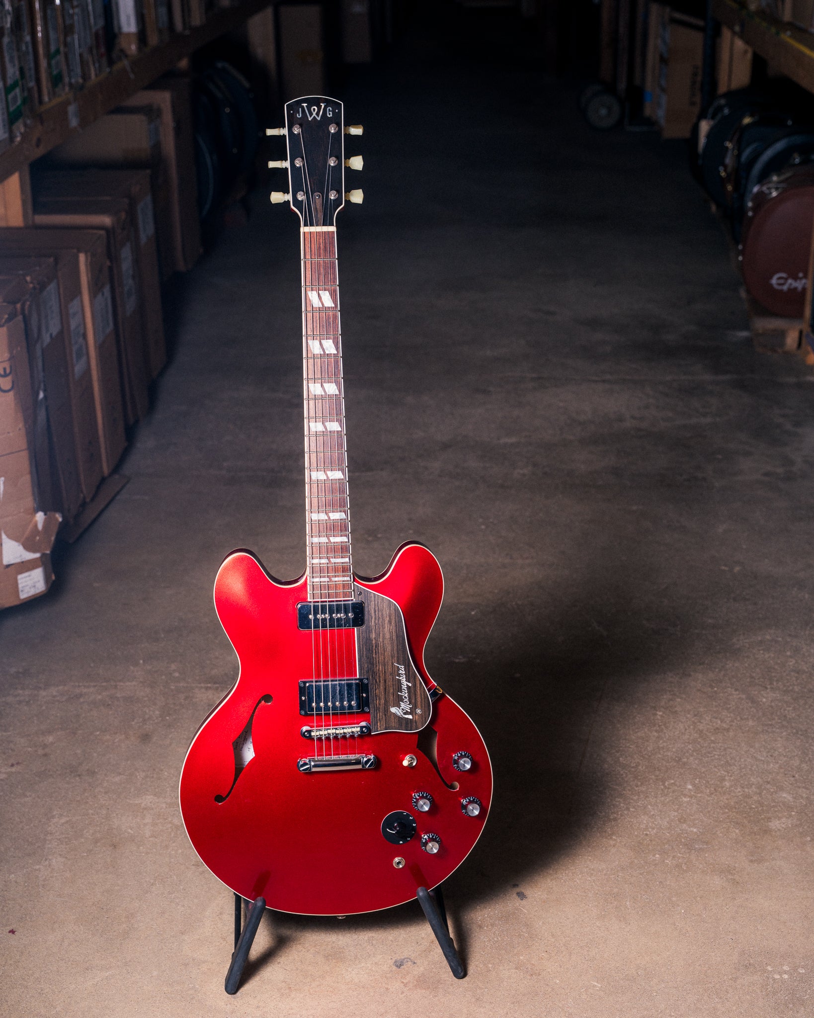 Josh Williams Guitars Mockingbird in Candy Apple Red Metallic, Pre-Owned