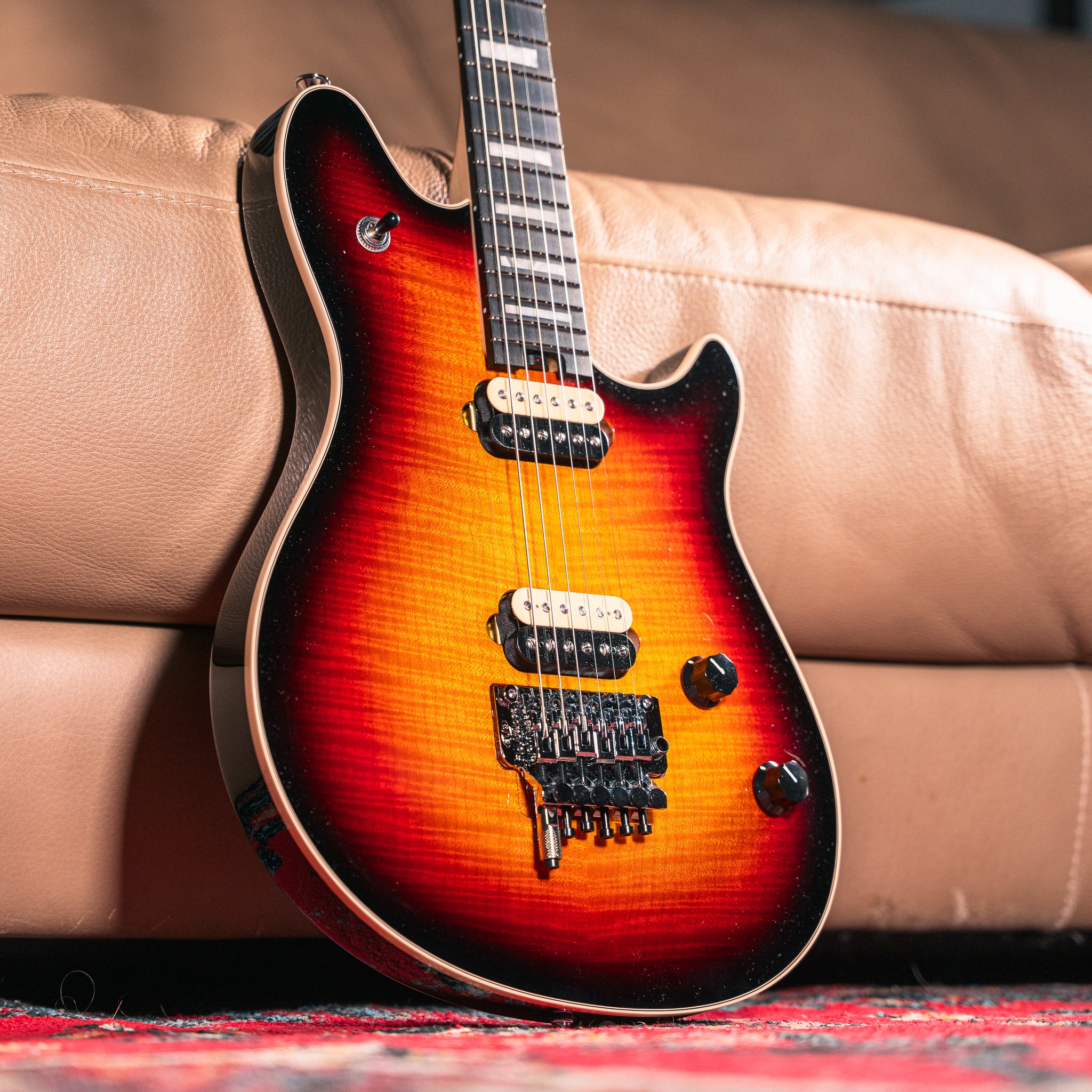 EVH Wolfgang USA in 3-Tone Burst, Pre-Owned